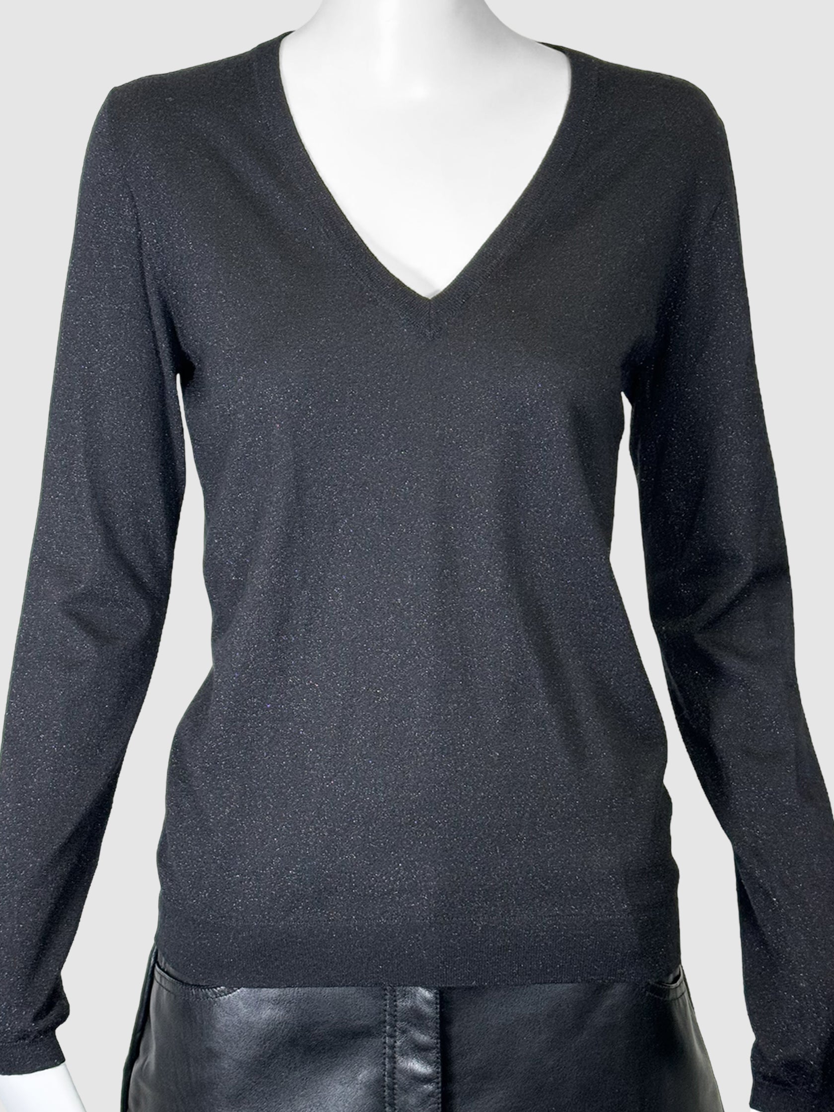 Brunello Cucinelli Sparkly Cashmere Sweater - Size M