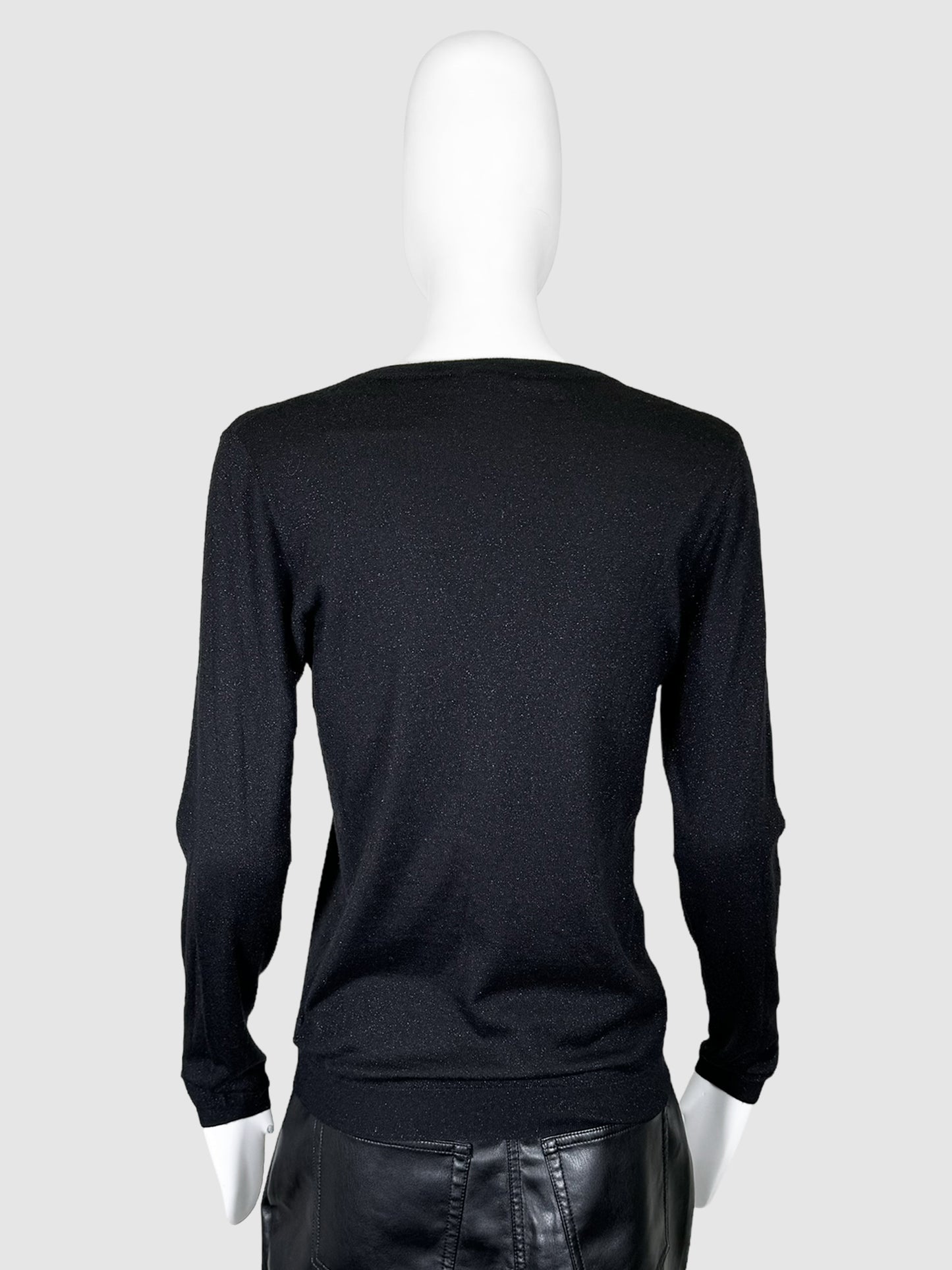 Brunello Cucinelli Sparkly Cashmere Sweater - Size M
