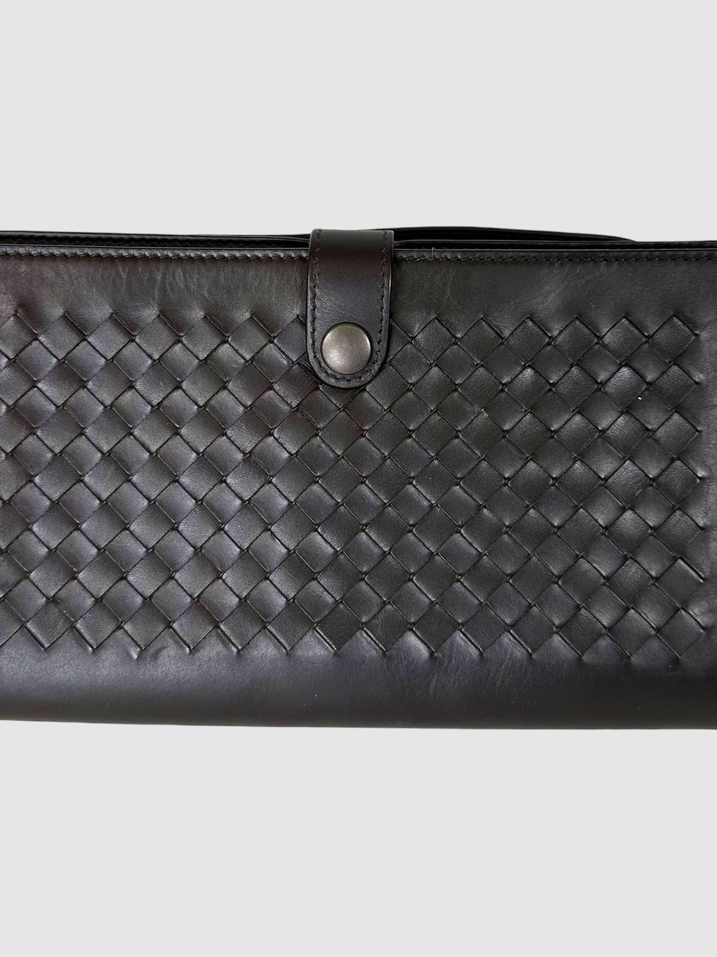 Intrecciato Clutch Wristlet