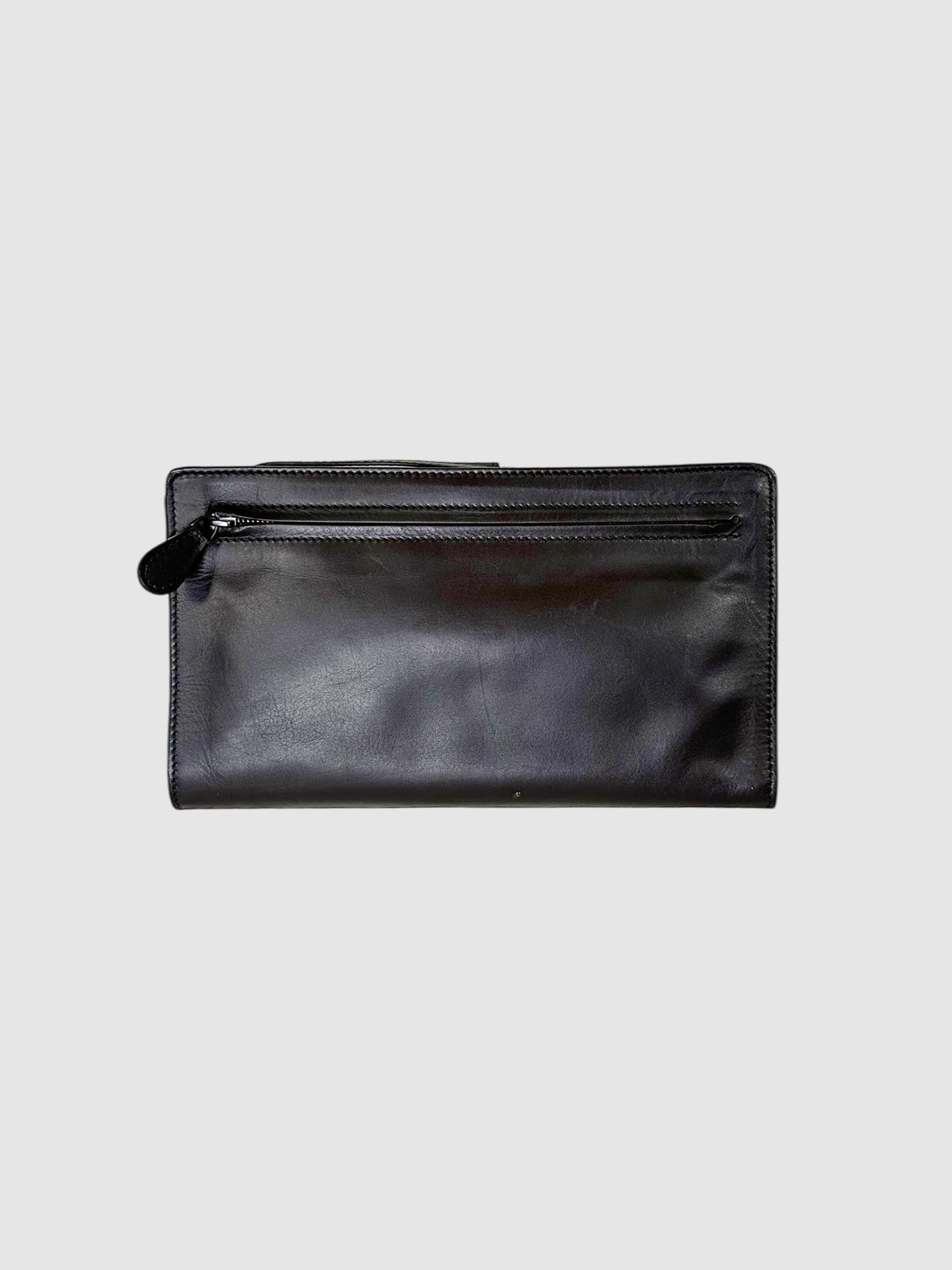 Intrecciato Clutch Wristlet