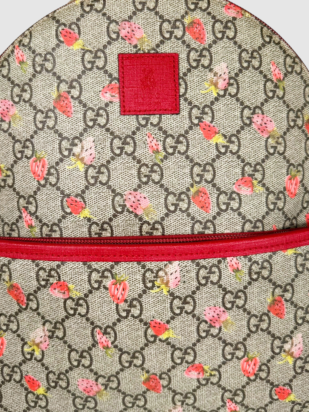 GG Supreme Strawberry Backpack