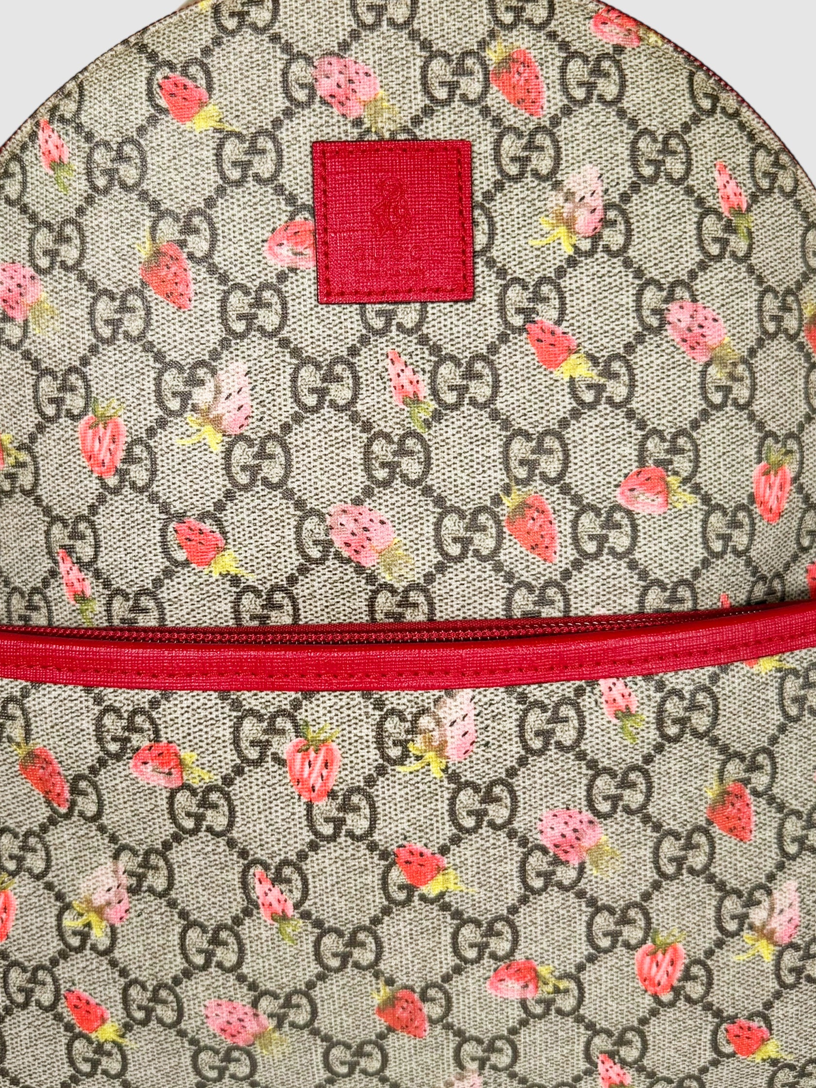 GG Supreme Strawberry Backpack