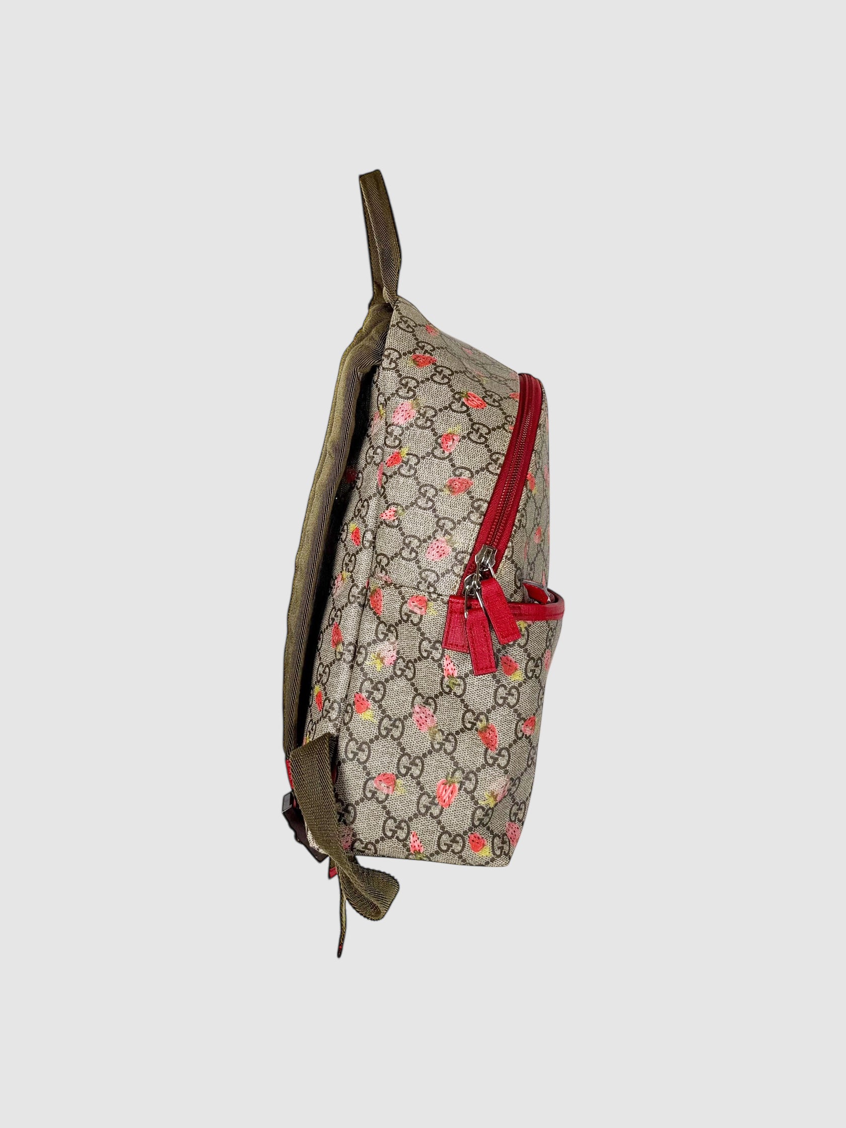 GG Supreme Strawberry Backpack