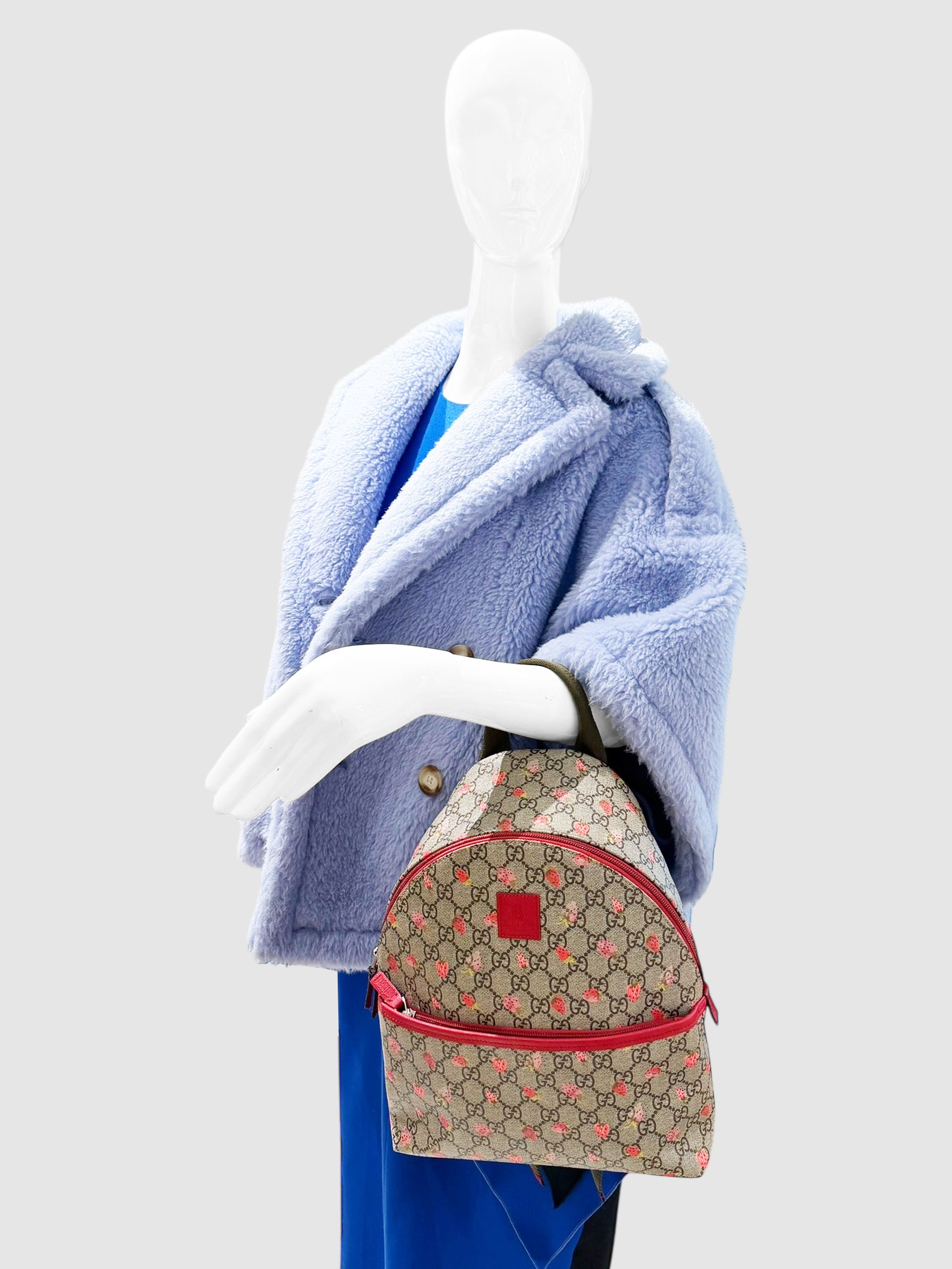 GG Supreme Strawberry Backpack