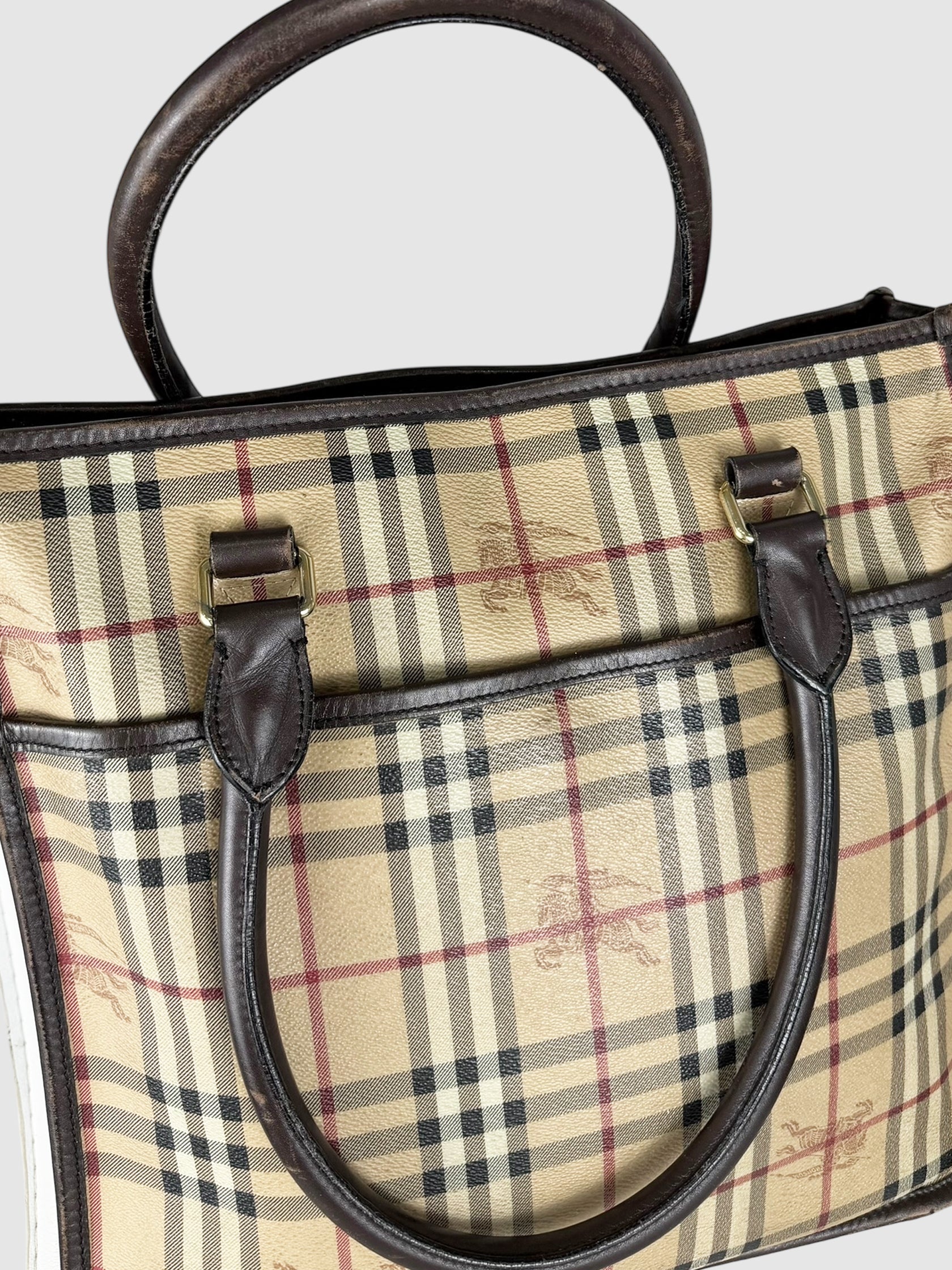Haymarket Check Tote