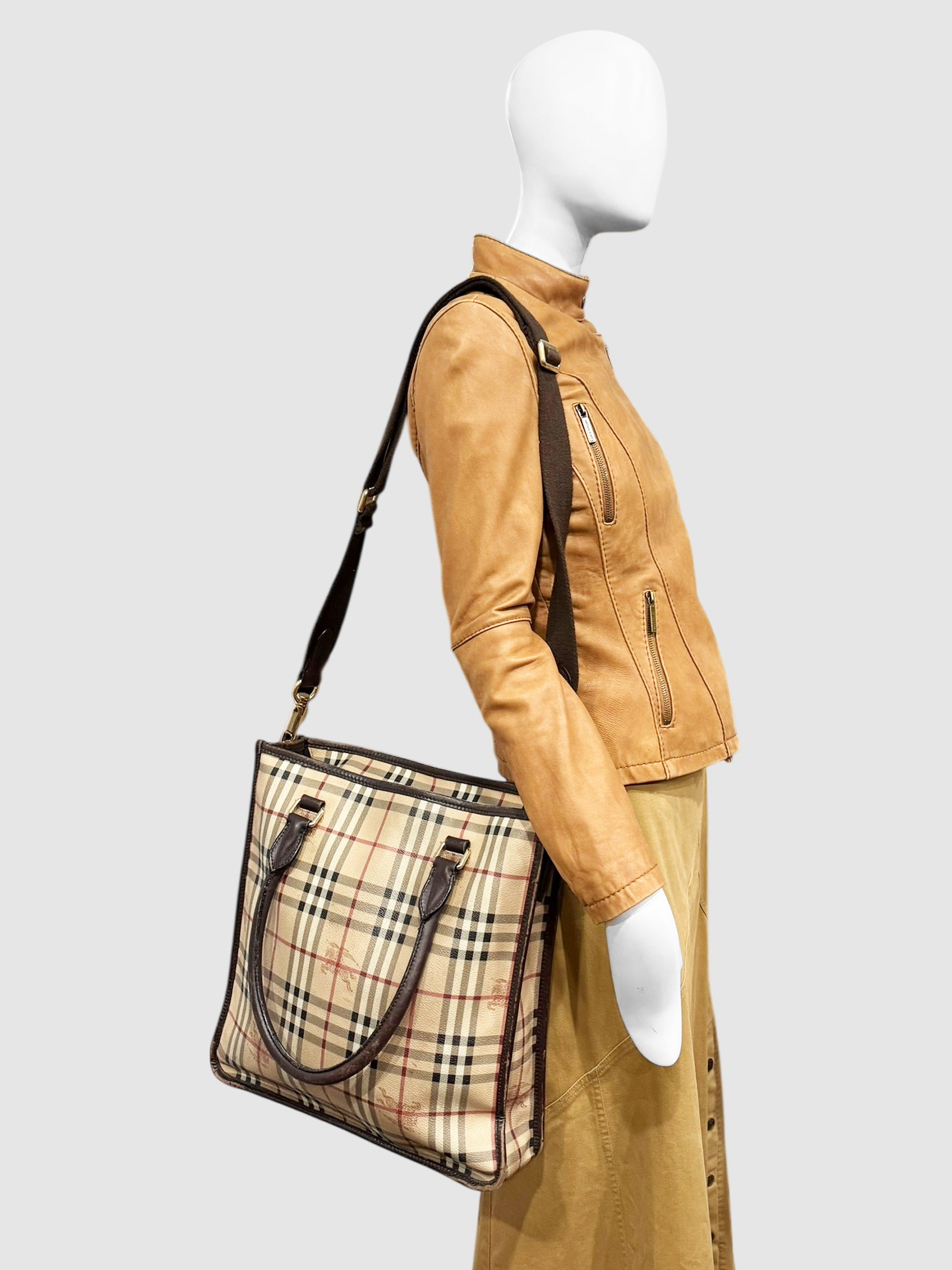 Haymarket Check Tote