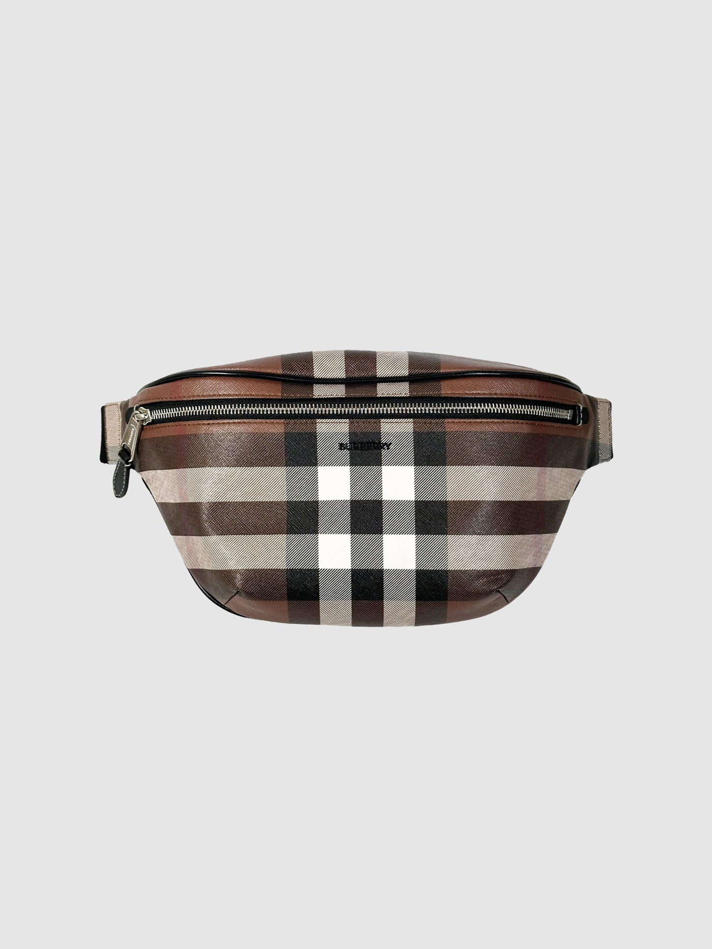 Smoked Check Waist Bag