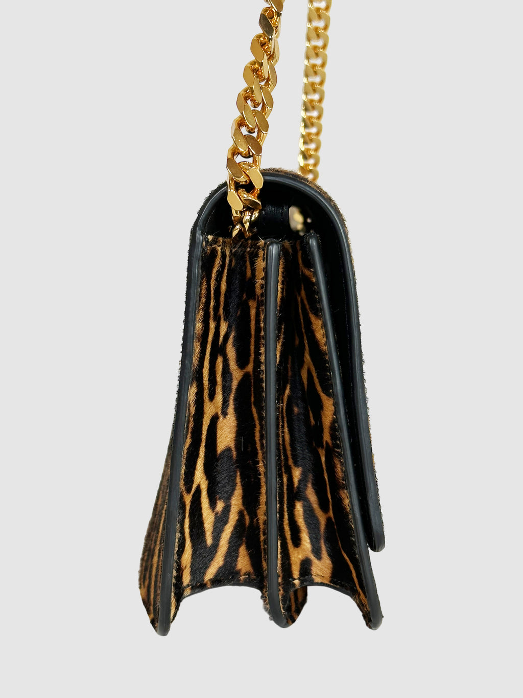 Burberry Animal Print TB Shoulder Bag