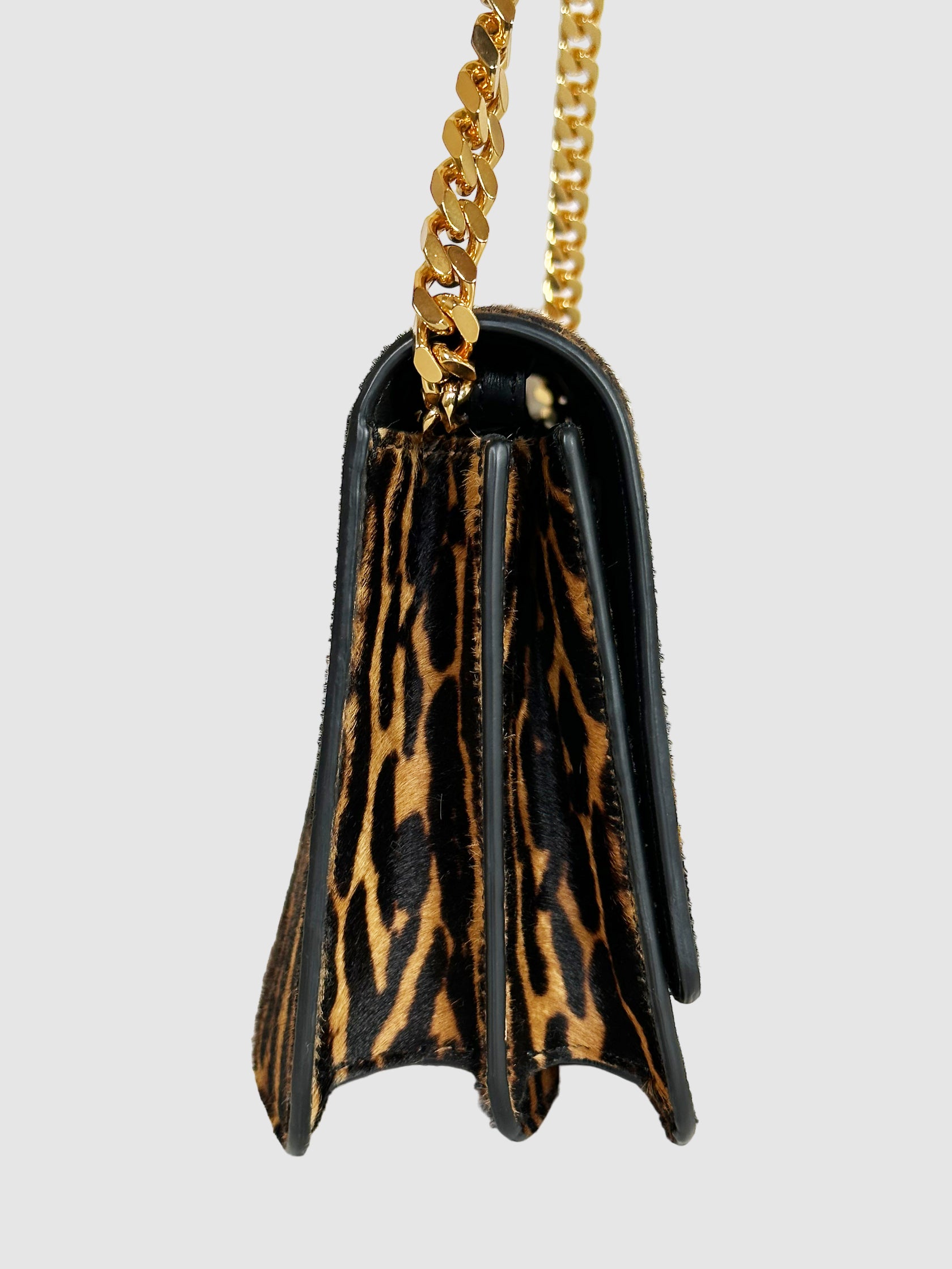 Burberry Animal Print TB Shoulder Bag
