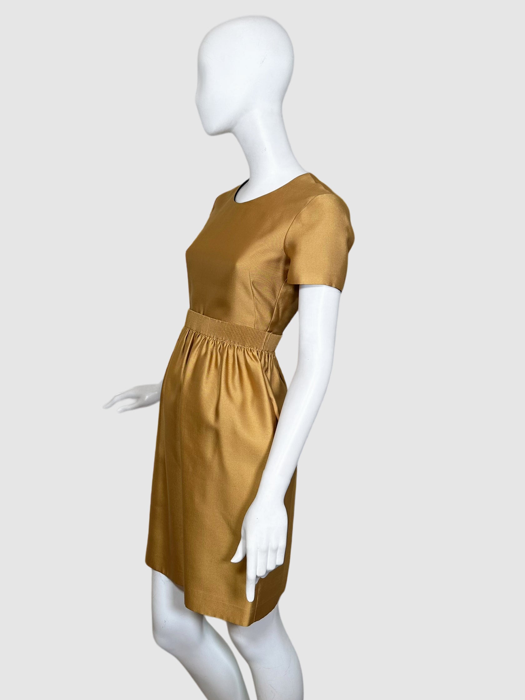 Burberry Short-Sleeved Mini Dress - Size 2