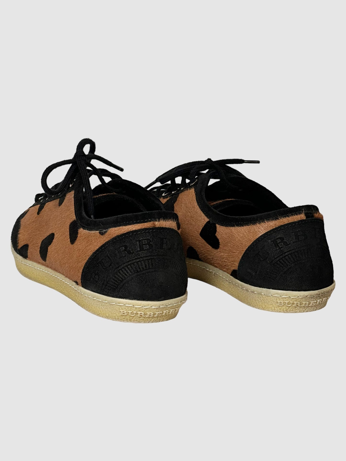 Ponyhair Printed Sneakers - Size 40