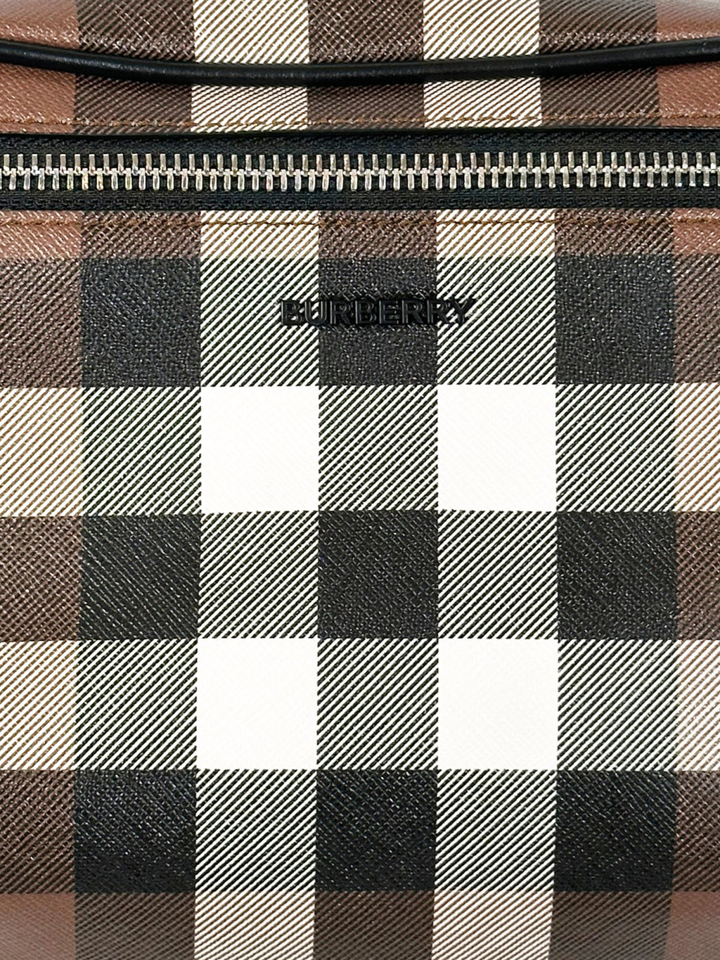 Smoked Check Waist Bag