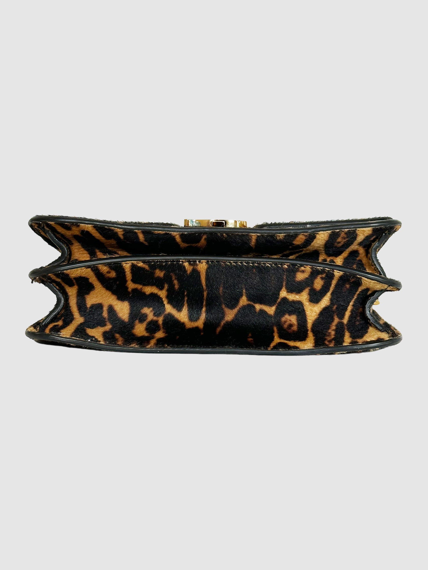 Burberry Animal Print TB Shoulder Bag