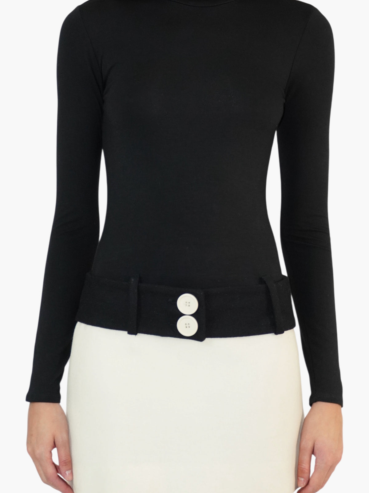 Turtleneck Mini Dress