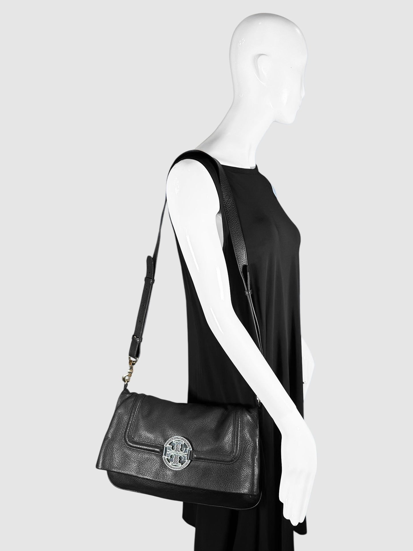 Amanda Fold-Over Messenger Bag