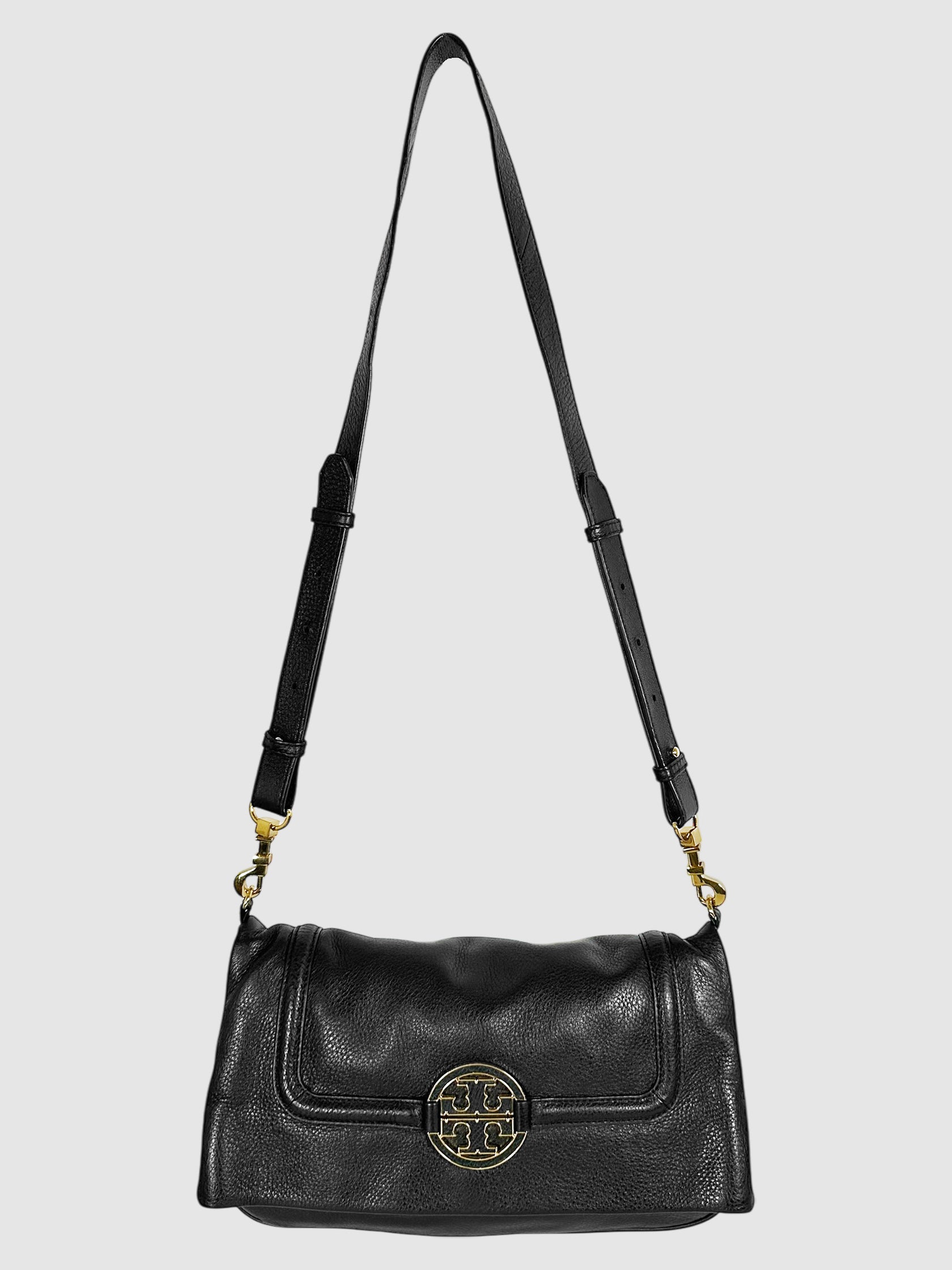 Amanda Fold-Over Messenger Bag