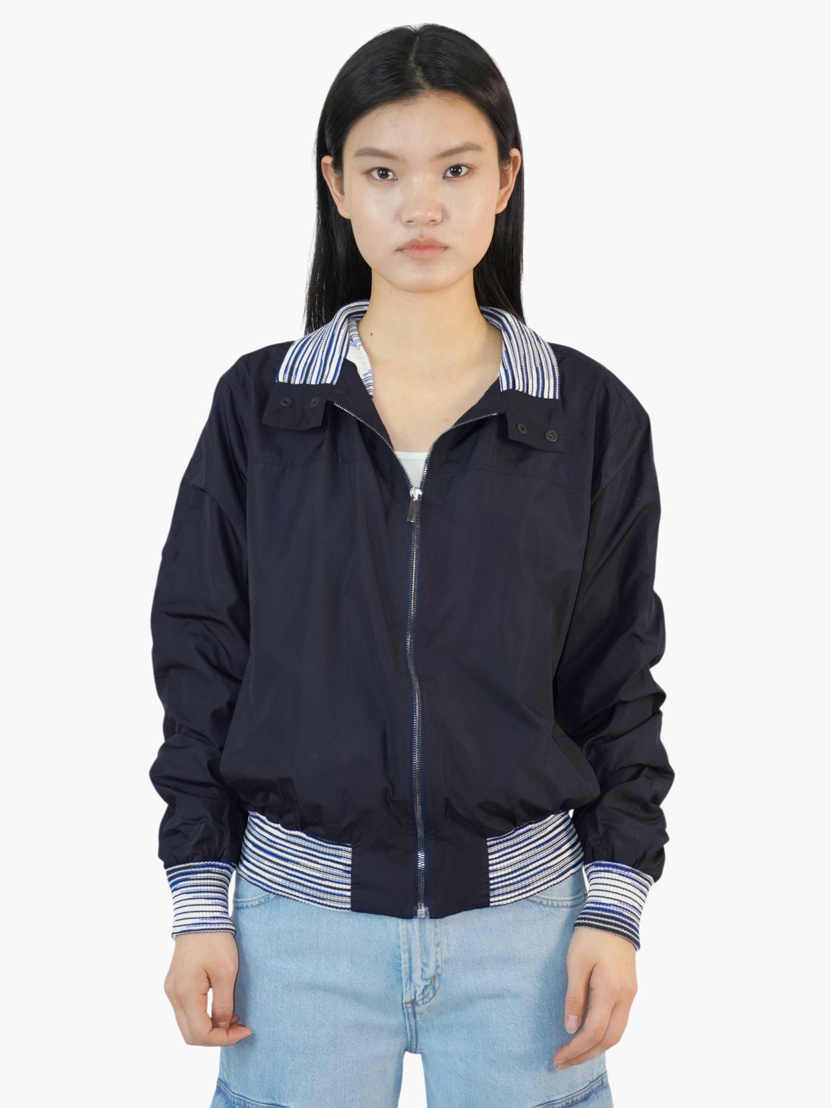 Stripe Trim Jacket