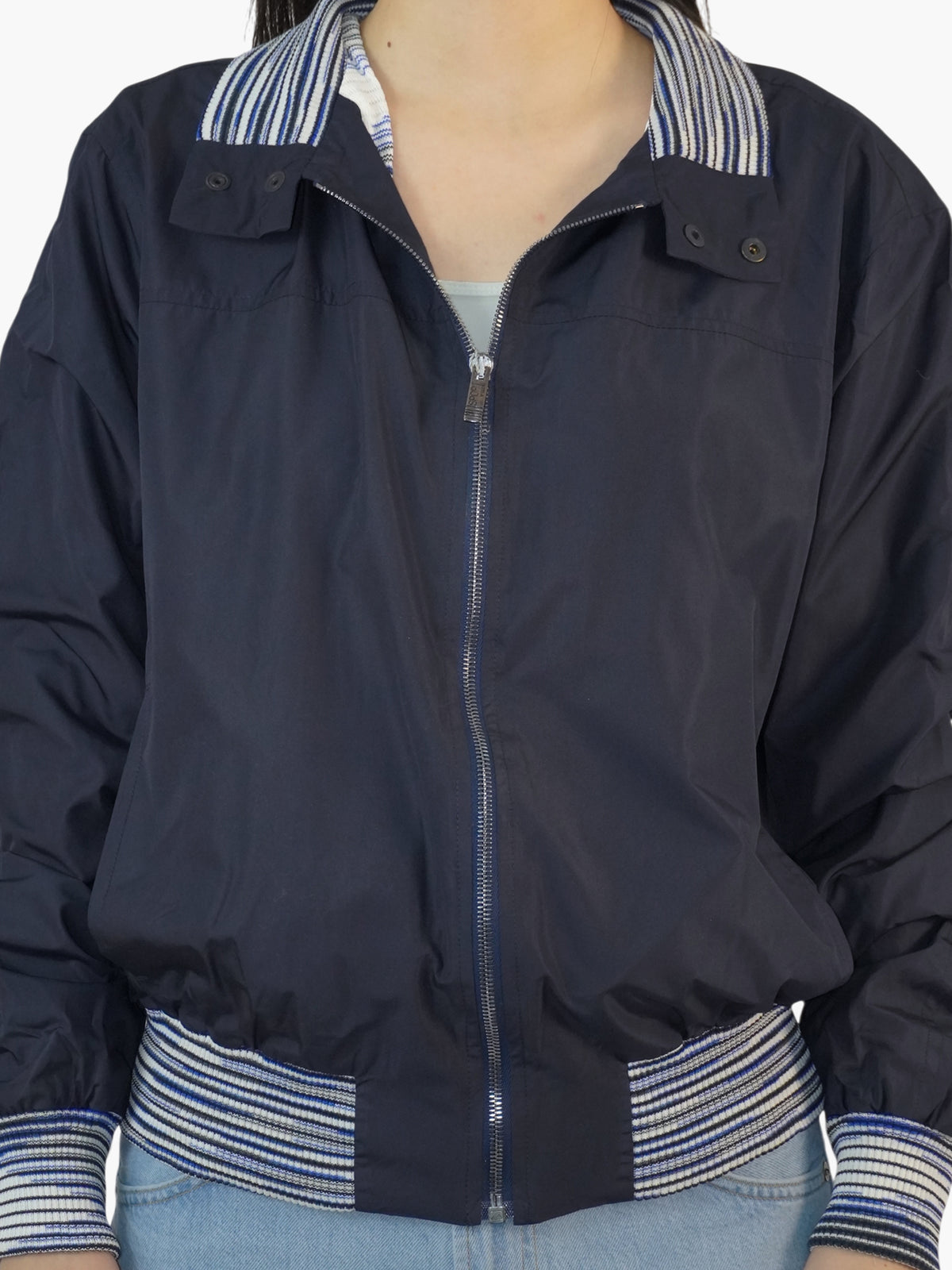 Stripe Trim Jacket