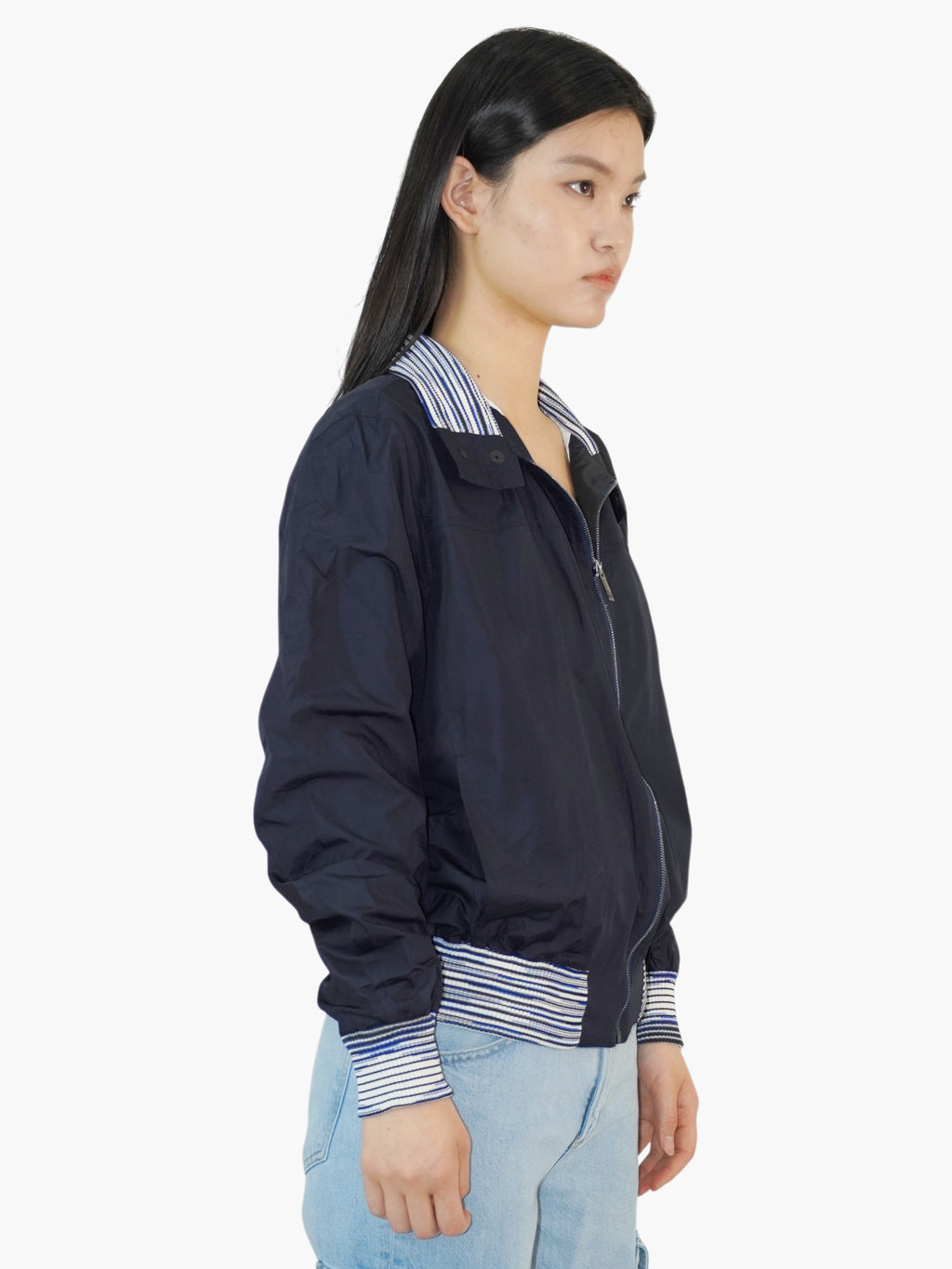 Stripe Trim Jacket