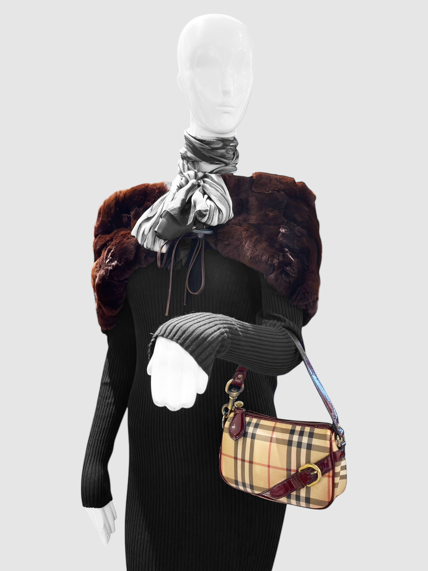 Nova Check Belted Pochette