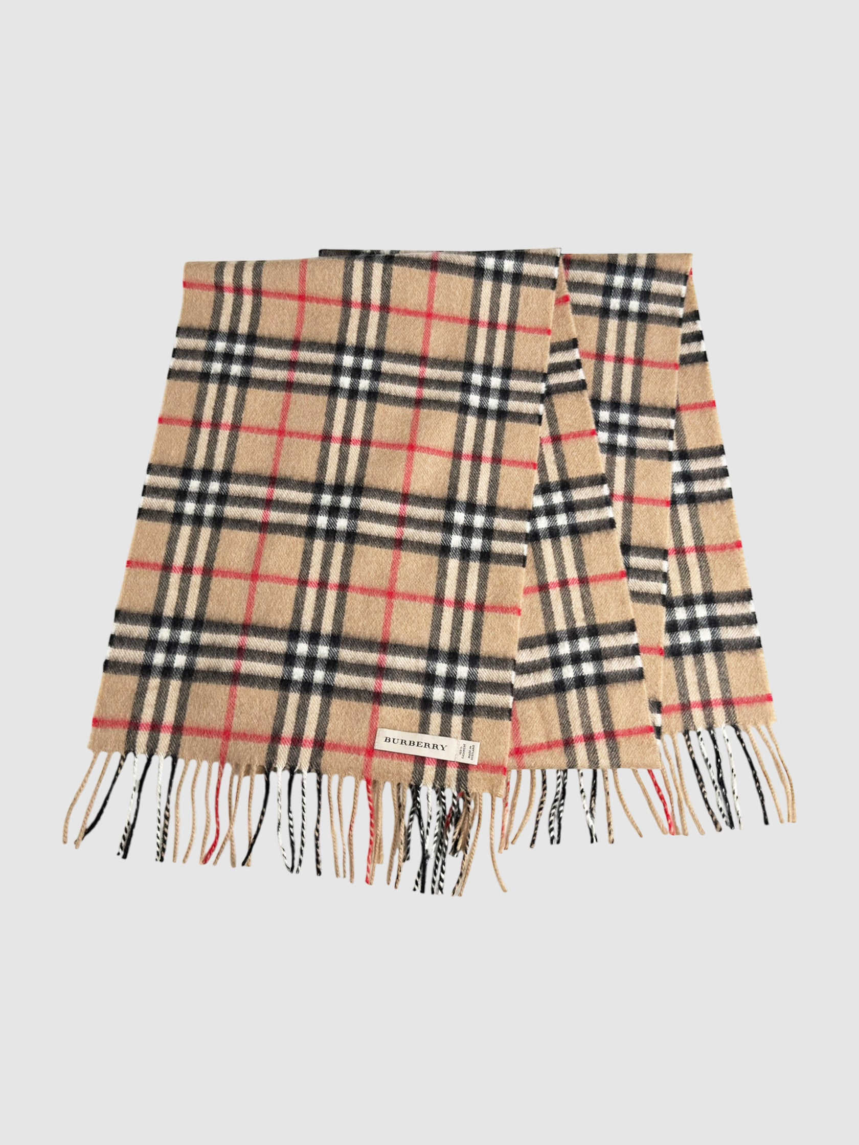Cashmere Nova Check Scarf