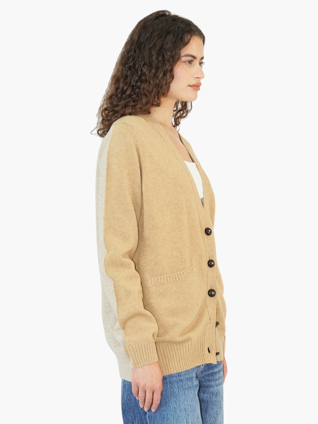 Wool Button-Up Cardigan