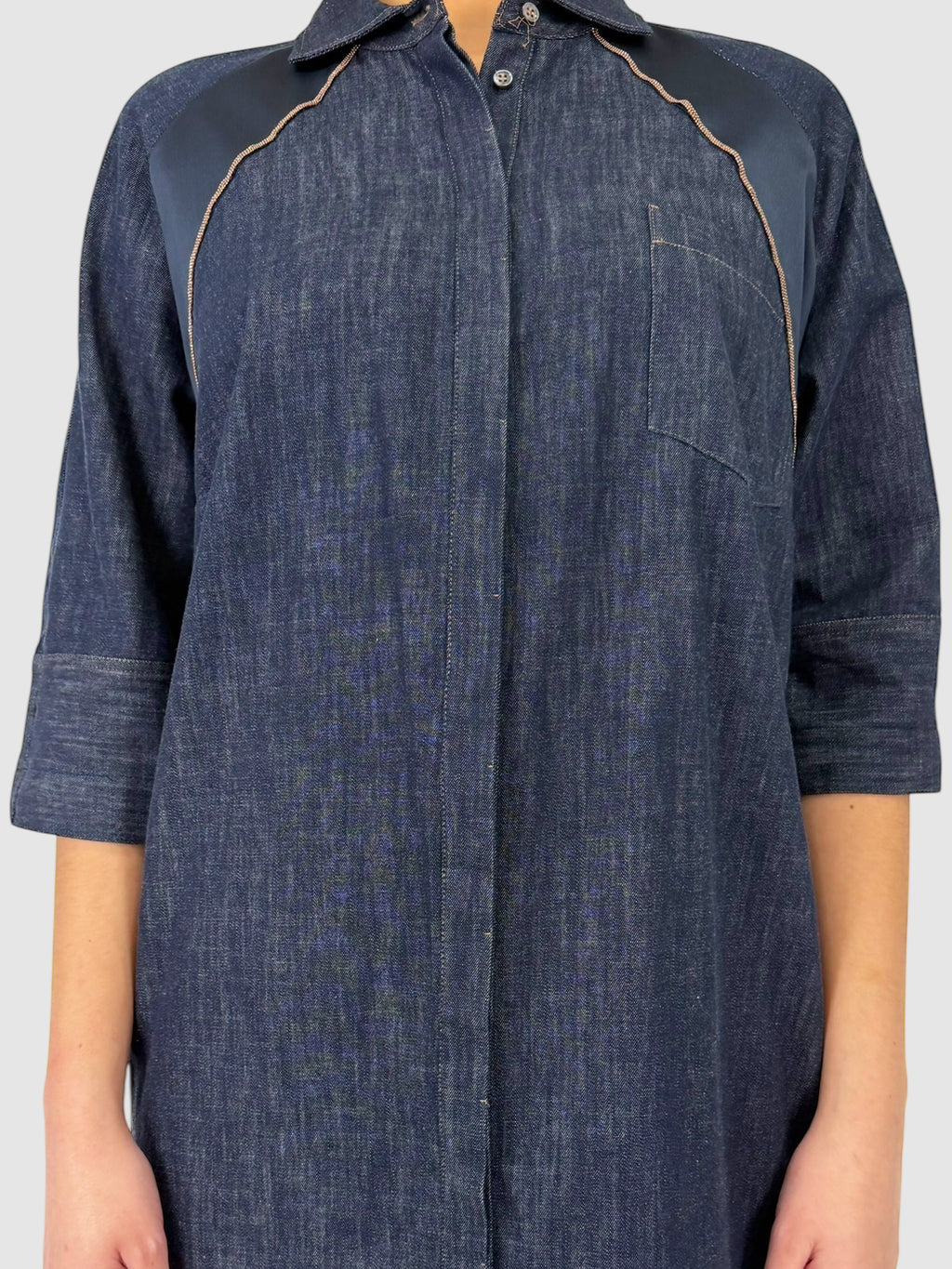 Denim Midi Dress