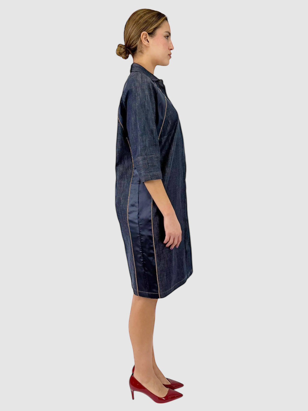 Denim Midi Dress