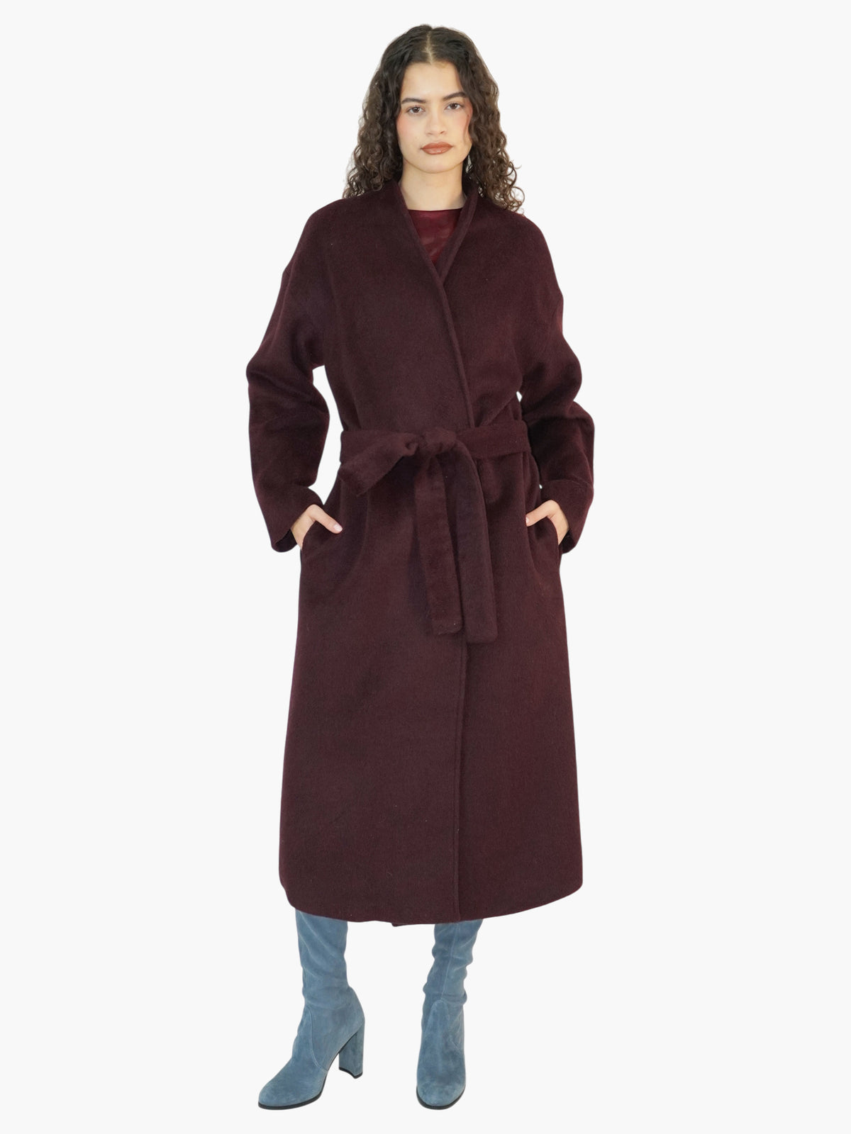 Belted Wrap Coat