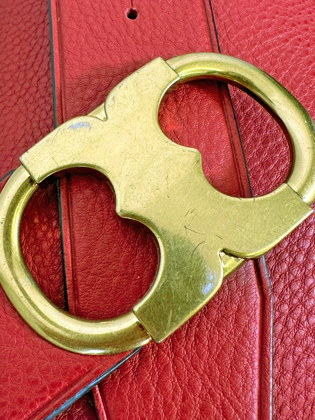 Gemini Link Belted Hobo Bag