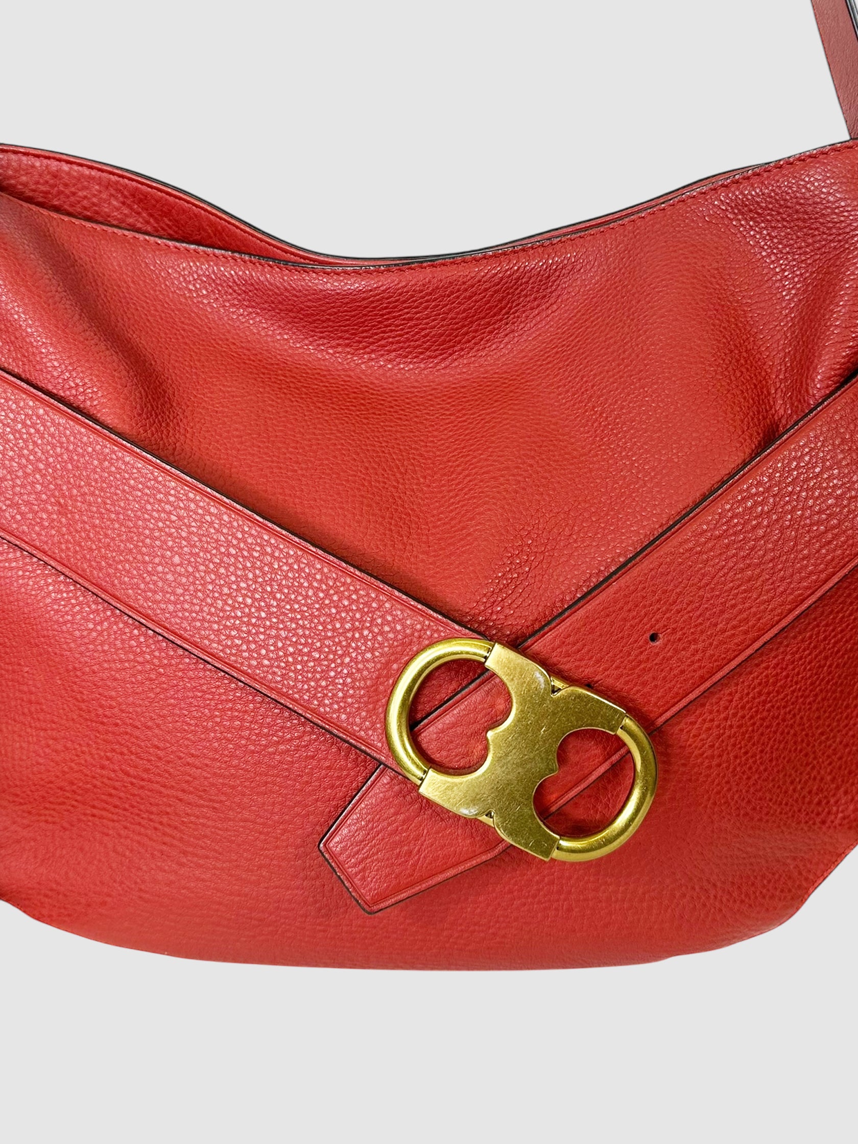 Gemini Link Belted Hobo Bag