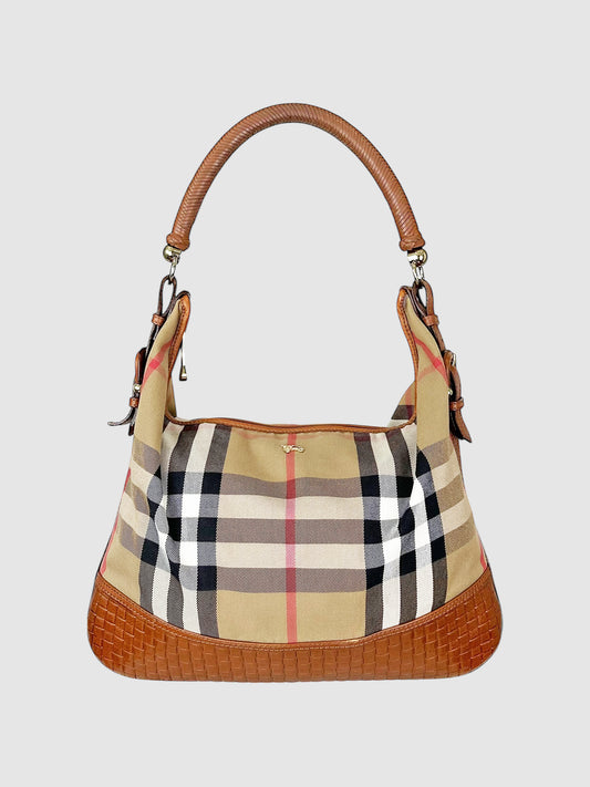 Check Hobo Bag