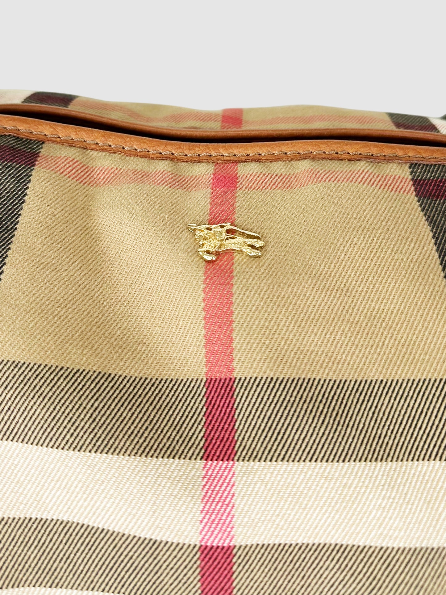 Check Hobo Bag