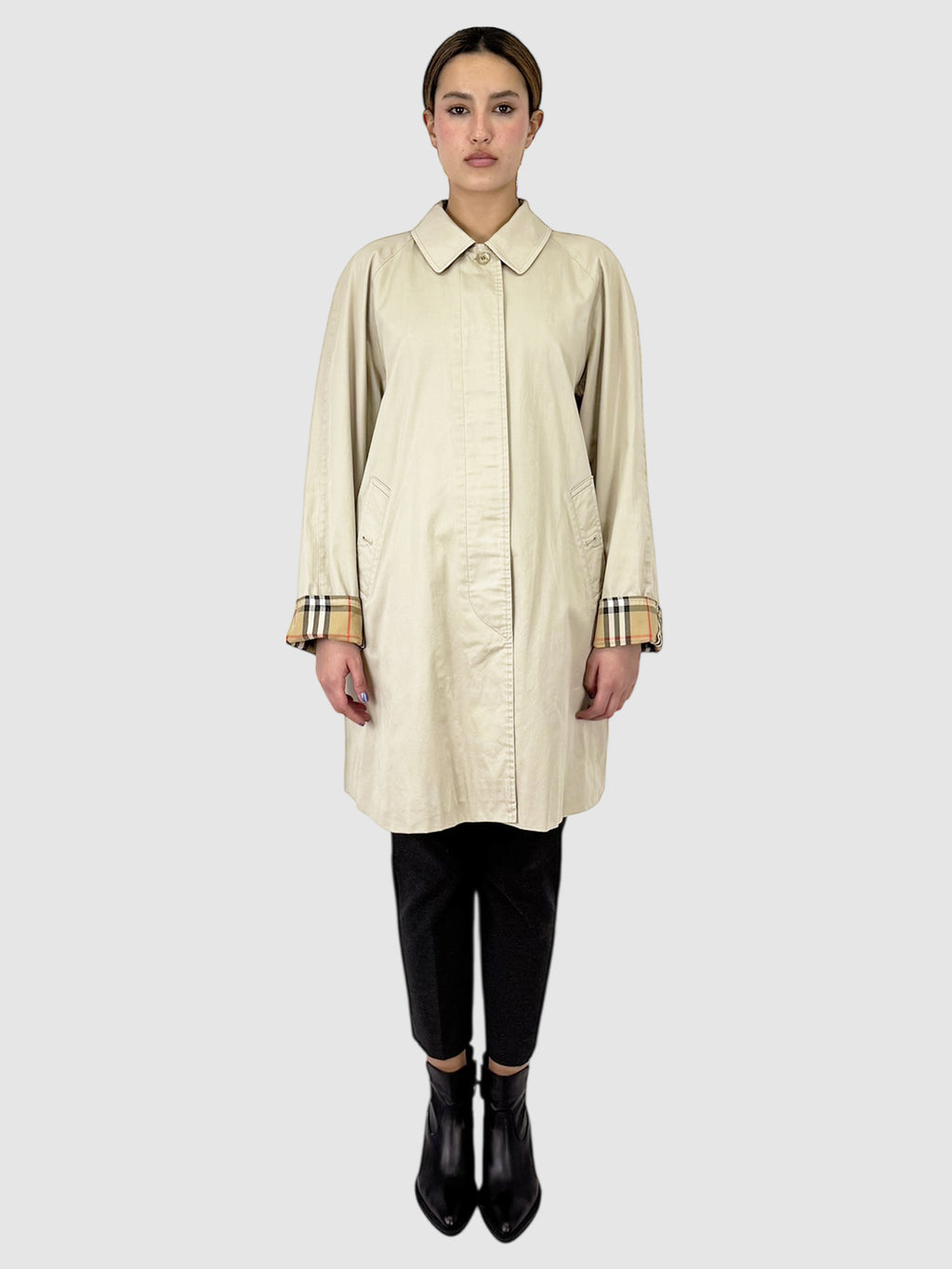 Single-Breasted Trench Coat