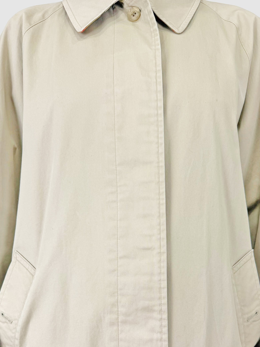 Single-Breasted Trench Coat