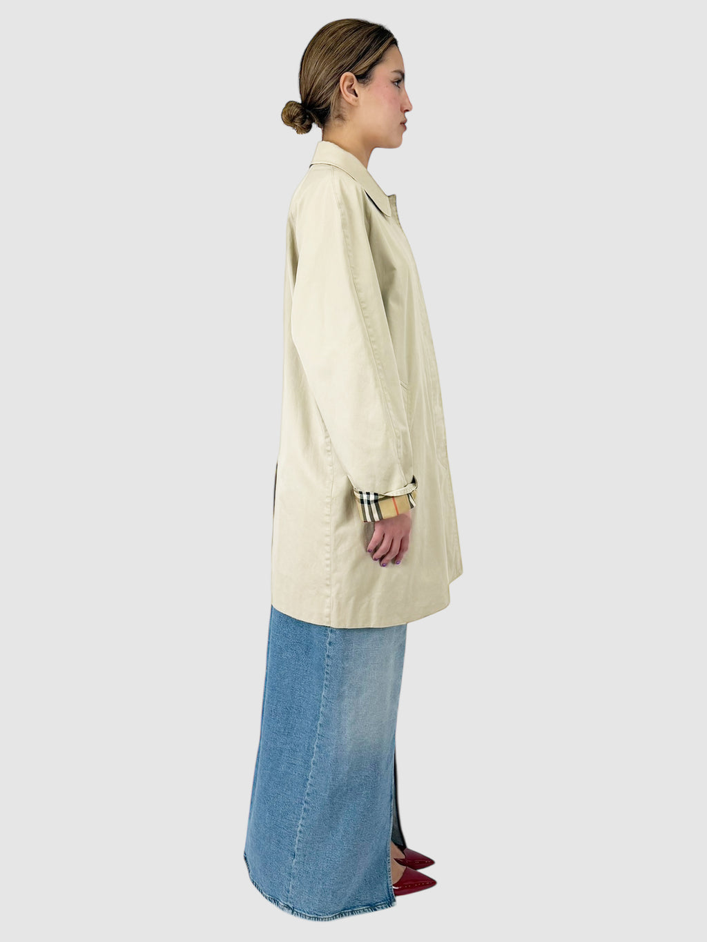 Single-Breasted Trench Coat