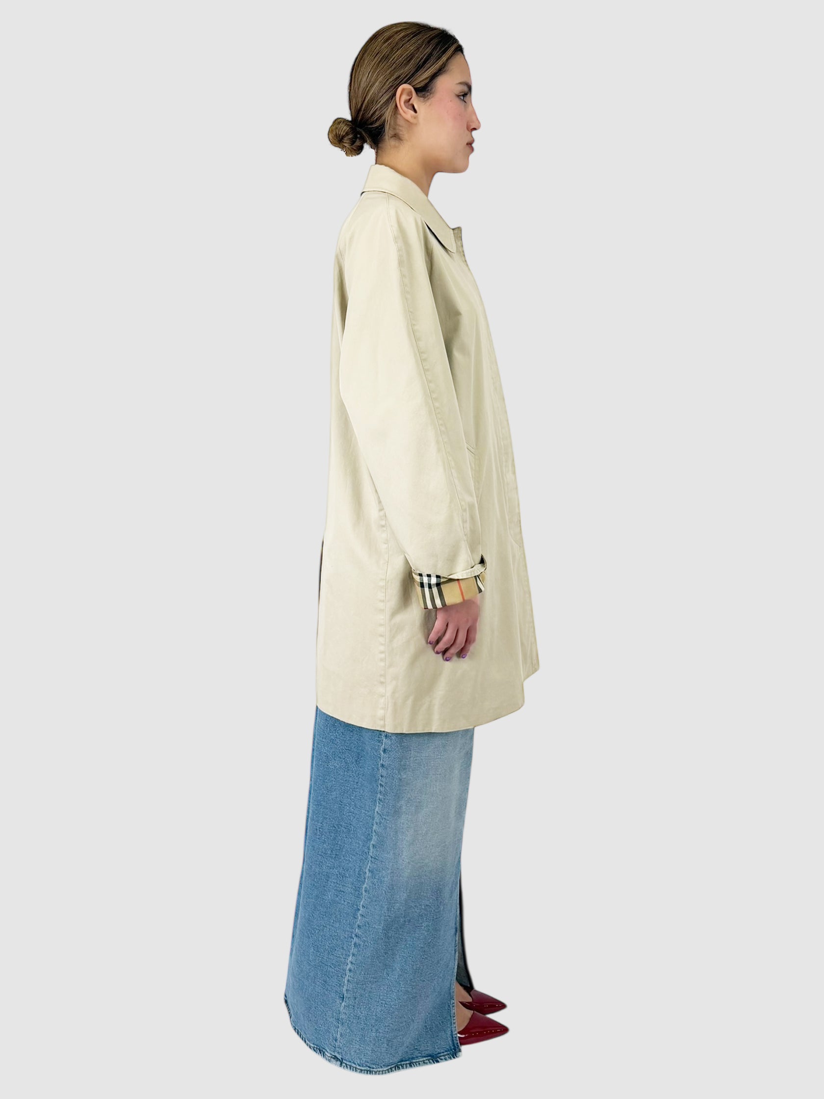 Single-Breasted Trench Coat