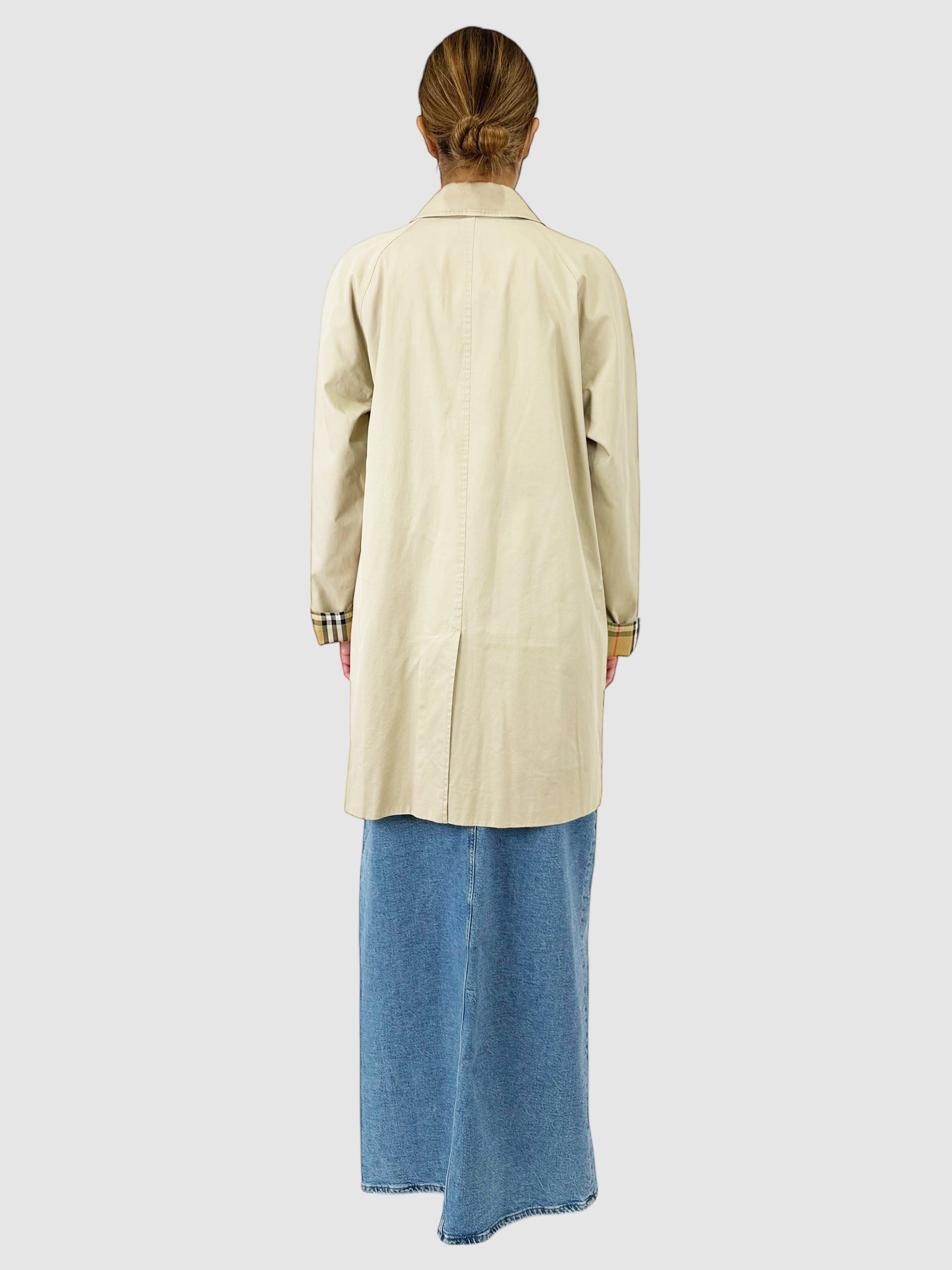 Single-Breasted Trench Coat