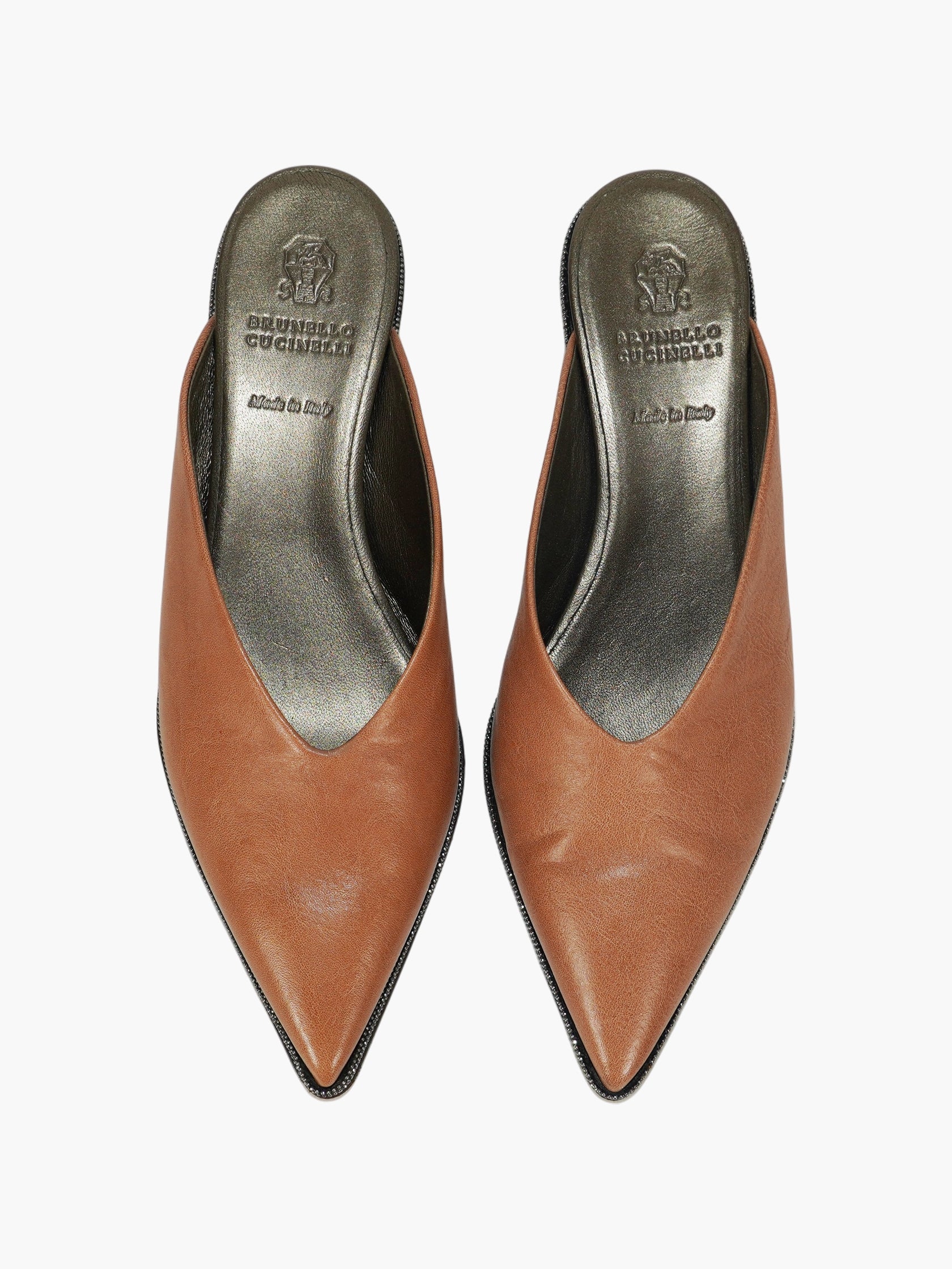 Monili Beaded Mules