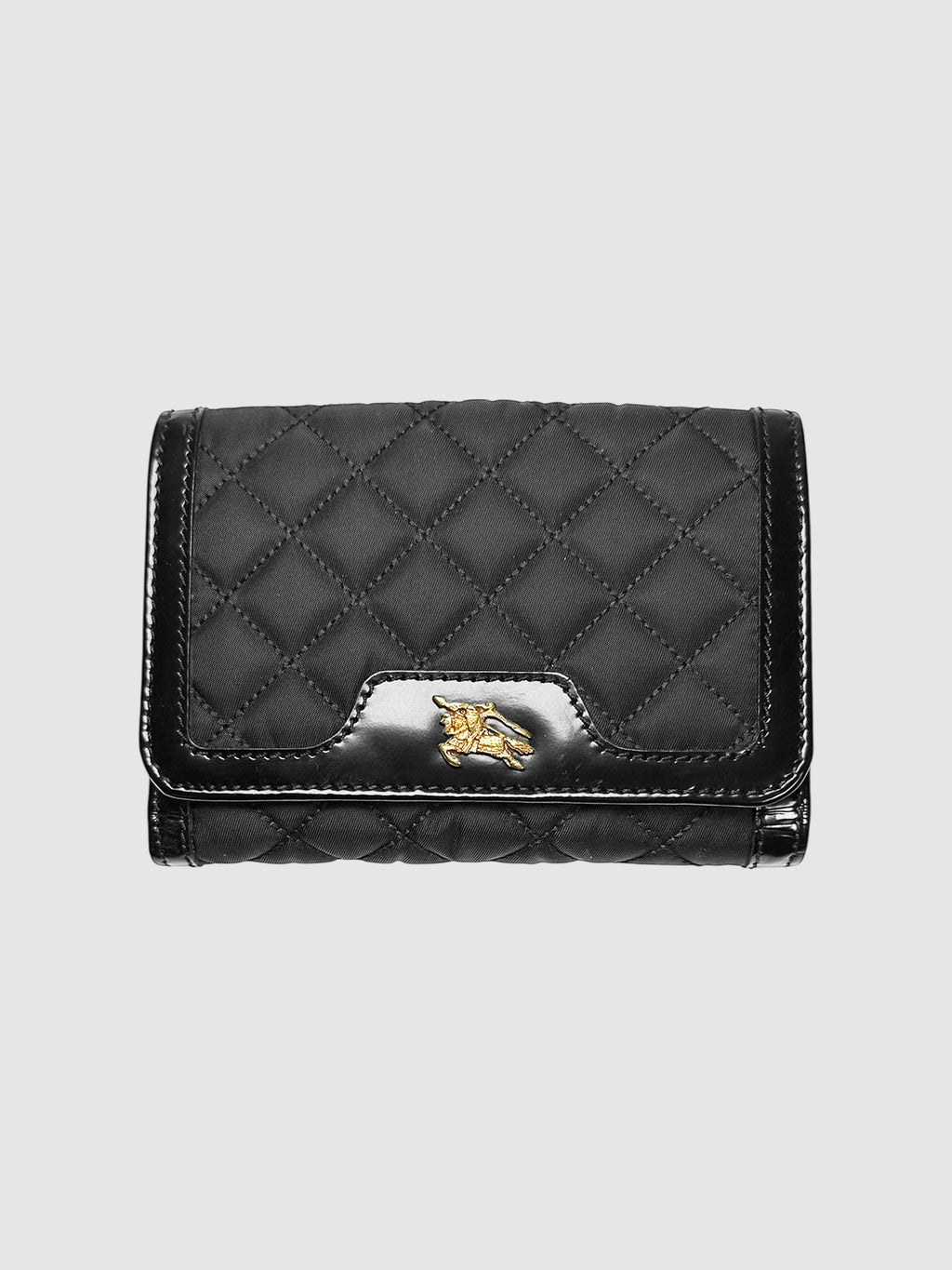 Quilted Nylon Wallet