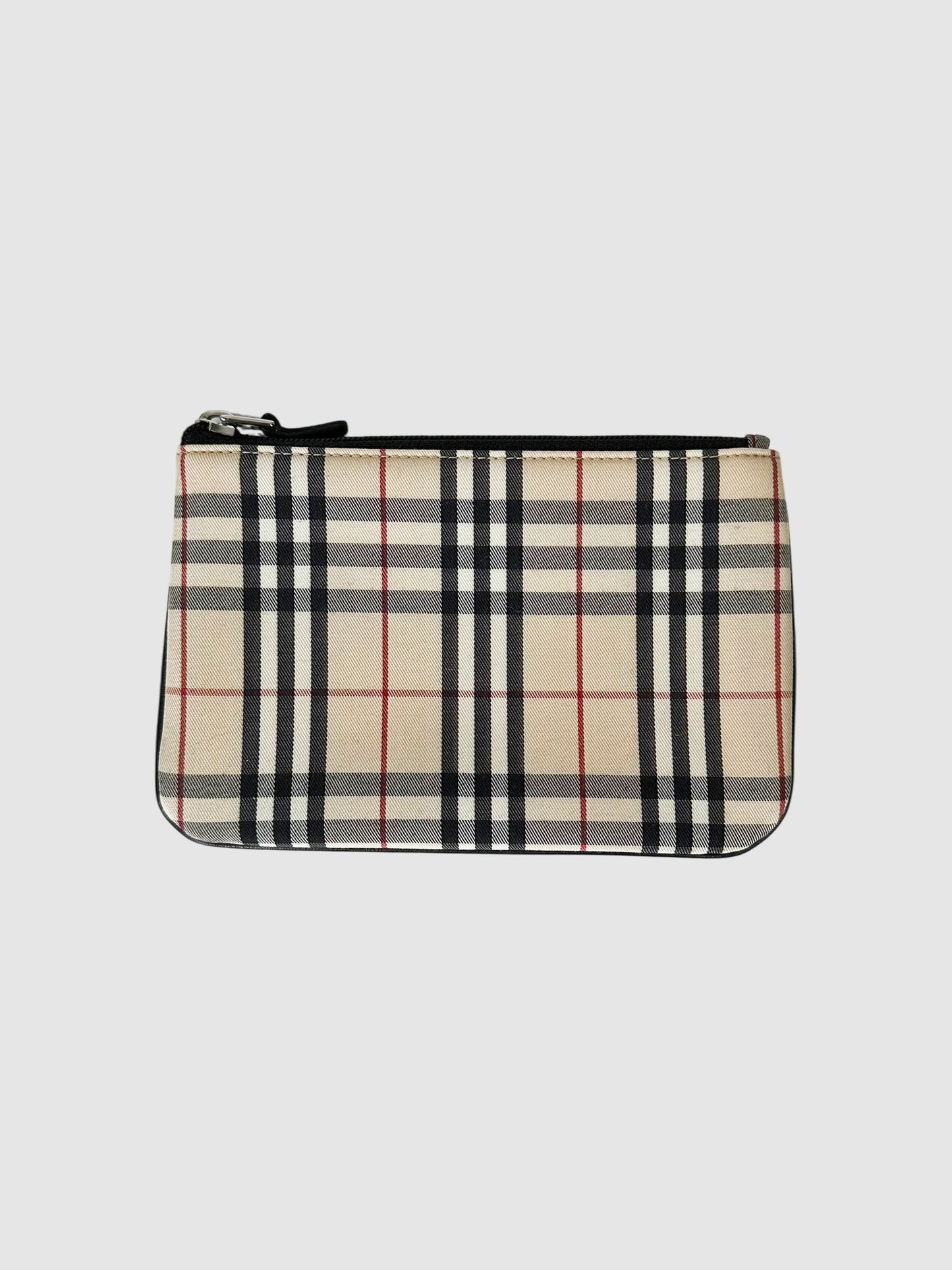 Nova Check Top Zip Pouch