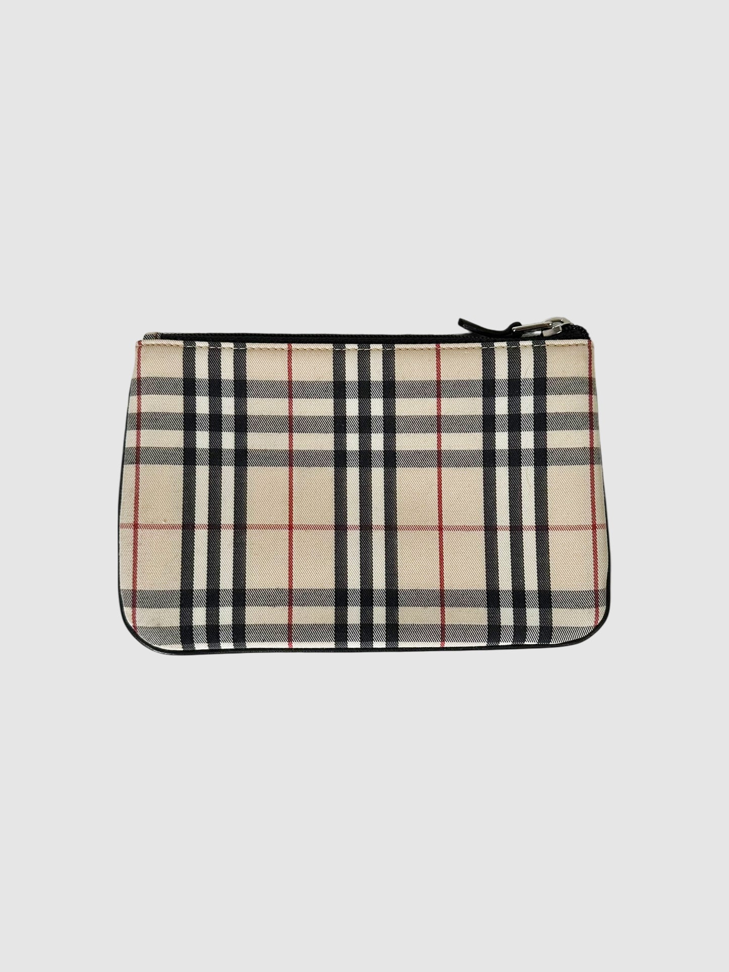 Nova Check Top Zip Pouch