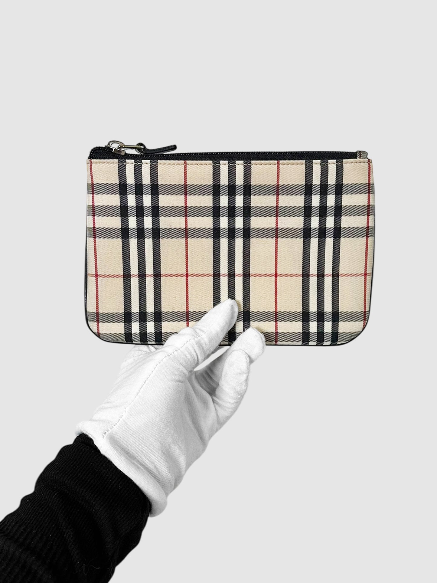 Nova Check Top Zip Pouch