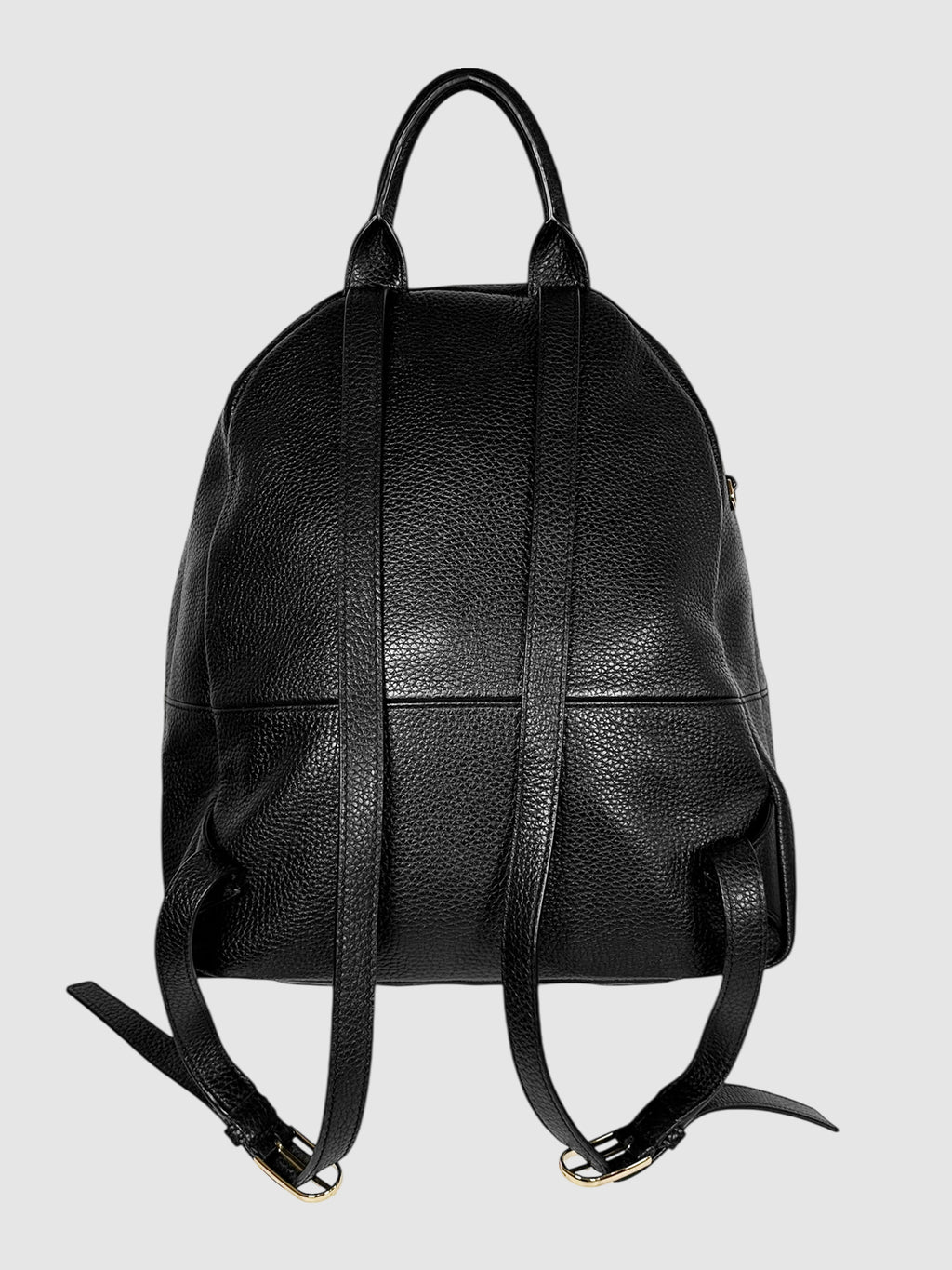 Pebbled Leather Backpack