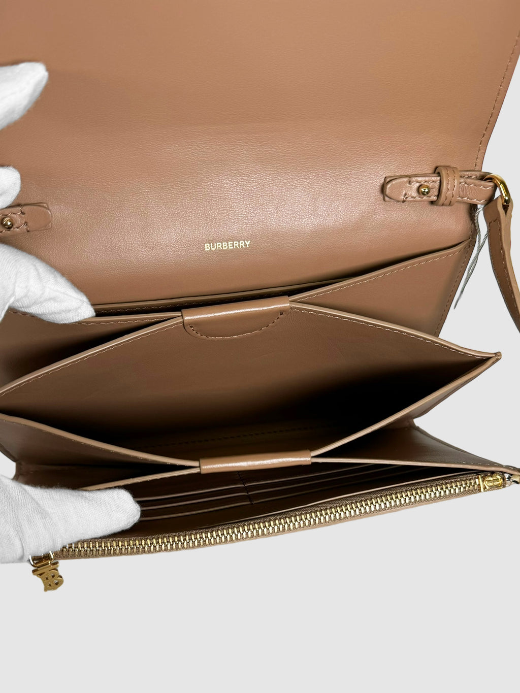 Hazelmere TB Leather Crossbody Bag