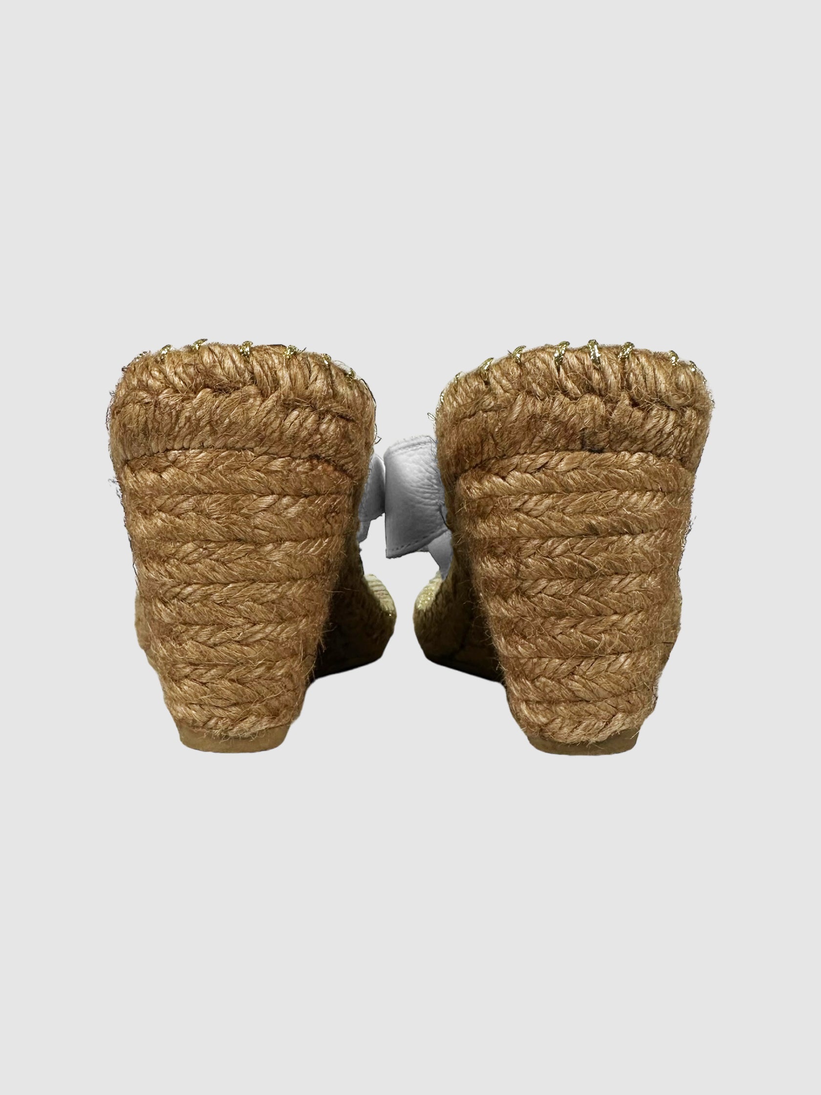 Leather Printed Espadrilles - Size 38