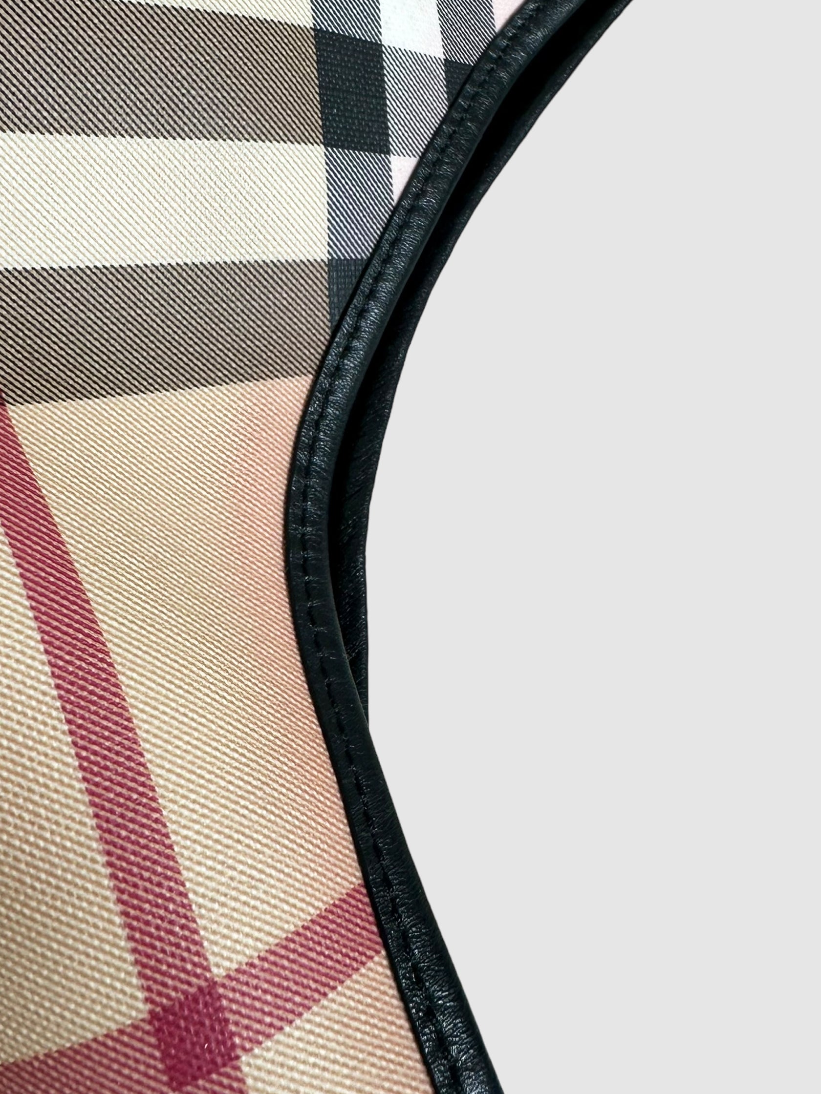 Nova Check Barton Hobo Bag