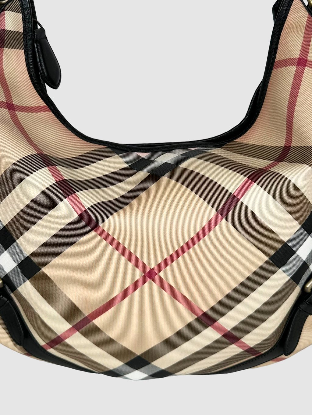 Nova Check Barton Hobo Bag