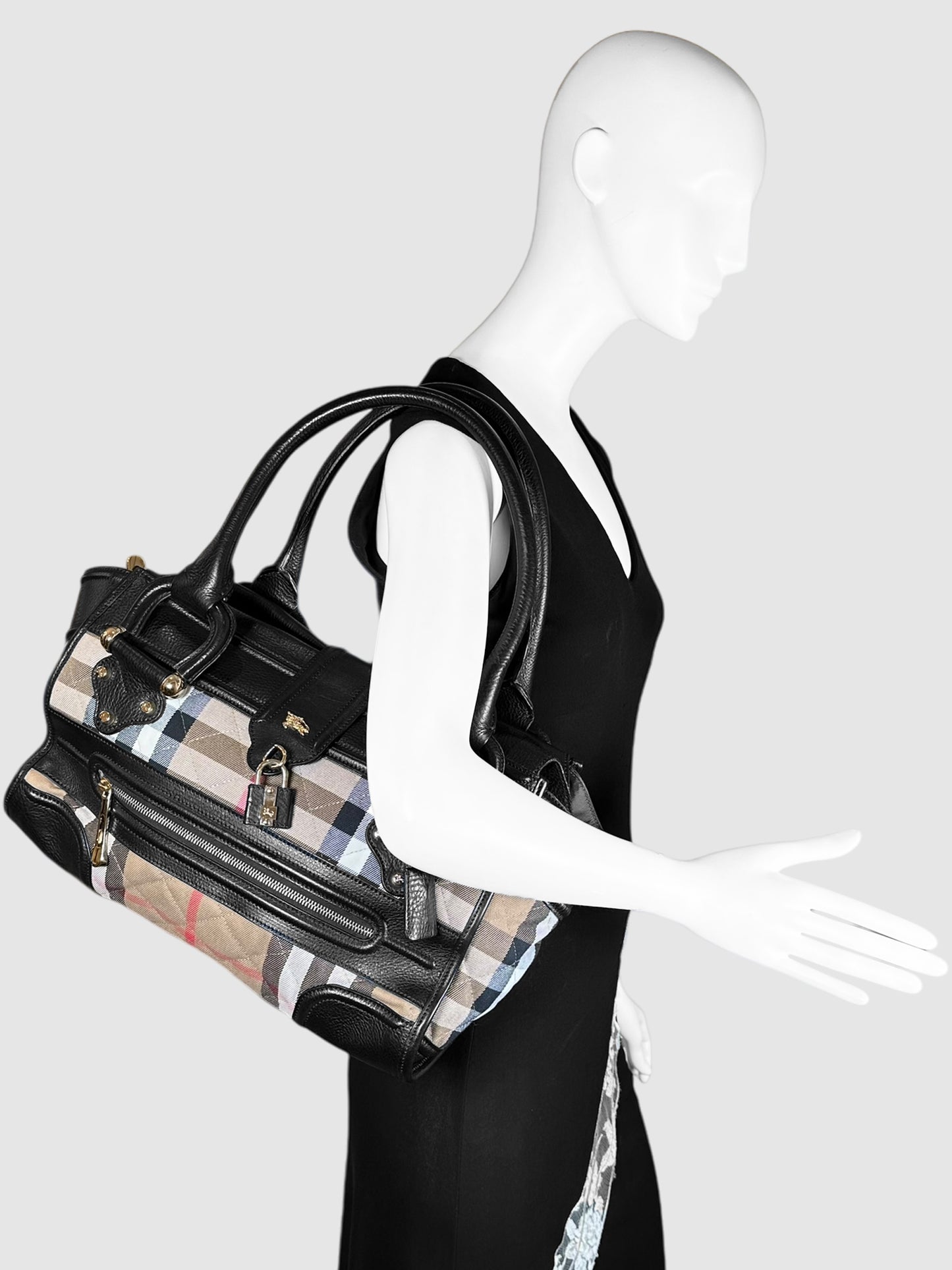 Manor Nova Check Shoulder Bag