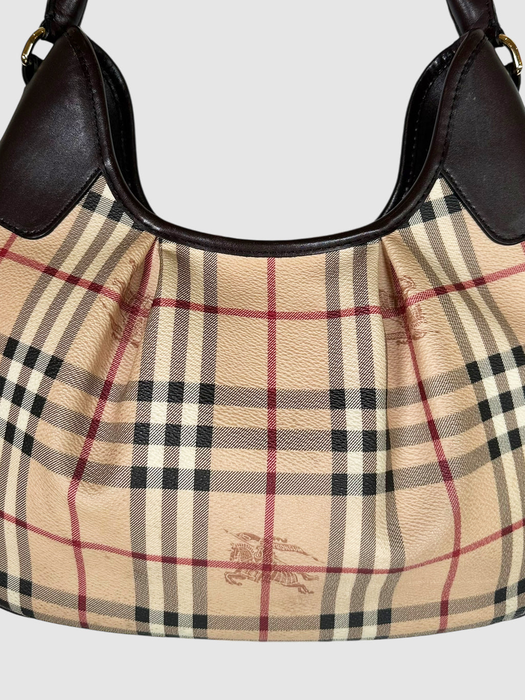 Haymarket Check Hernville Hobo Bag